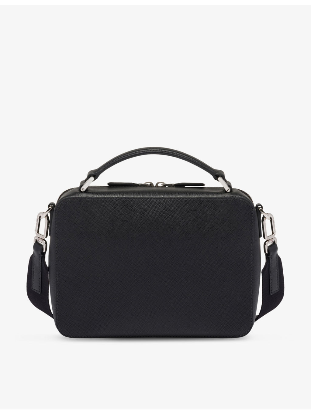 Brique medium Saffiano-leather bag - 3