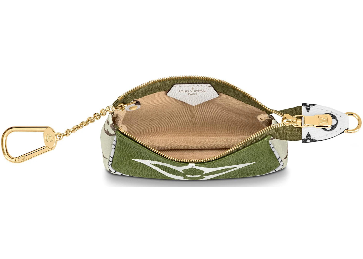 Louis Vuitton Mini Pochette Monogram Giant Khaki Green/Beige - 3