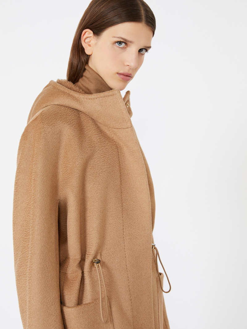GIUDA Zibeline camel parka 5