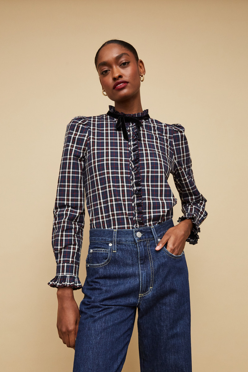 Cara Cara Pia Shirt
Tartan Softened by Velvet Ties and a Victorian Whisper outlook