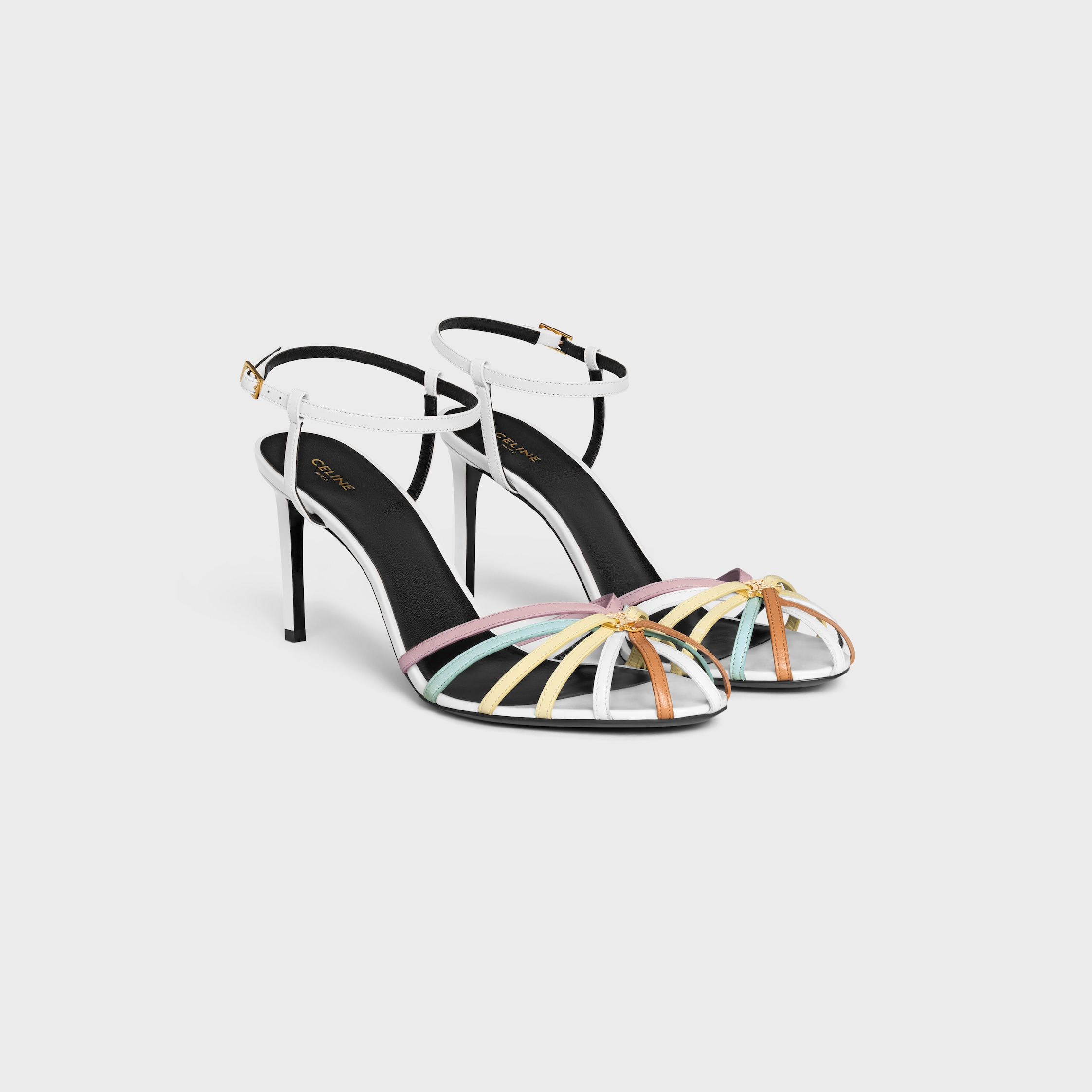 CELINE TRIOMPHE SANDAL IN LAMBSKIN - 2