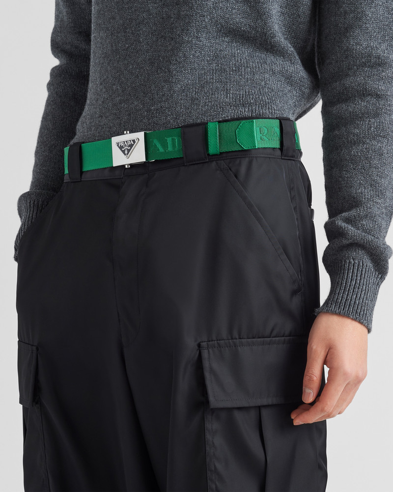 Prada Woven nylon belt outlook