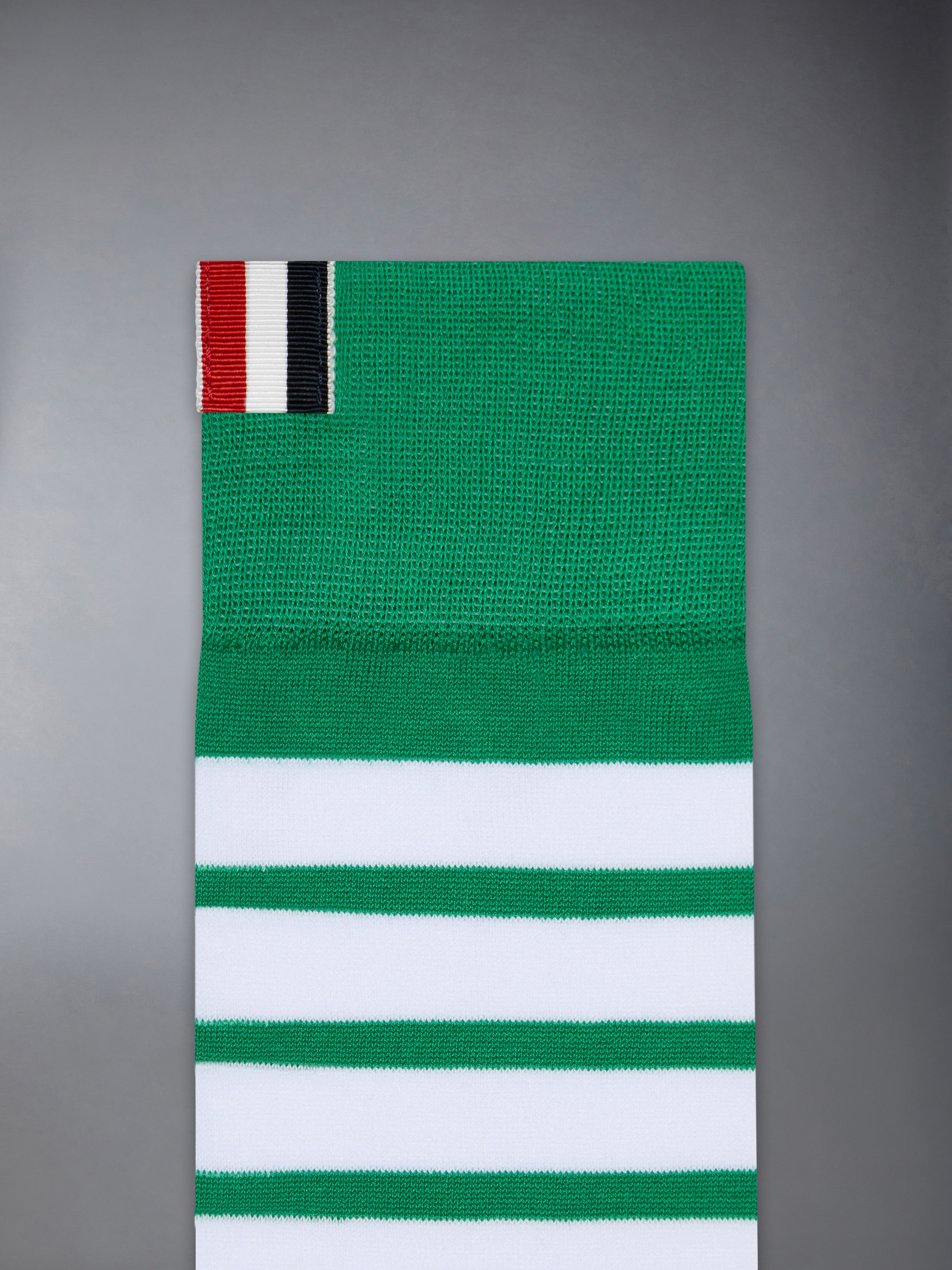 COTTON 4-BAR MID CALF SOCK - 2