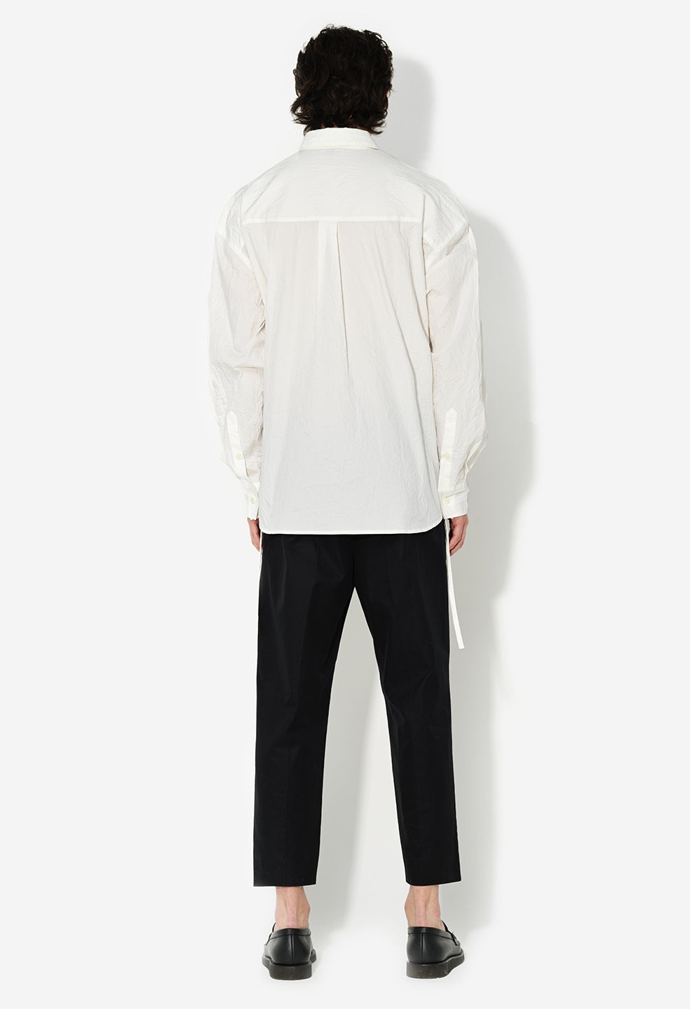 CRINKLED KIMONO SHIRT - 5
