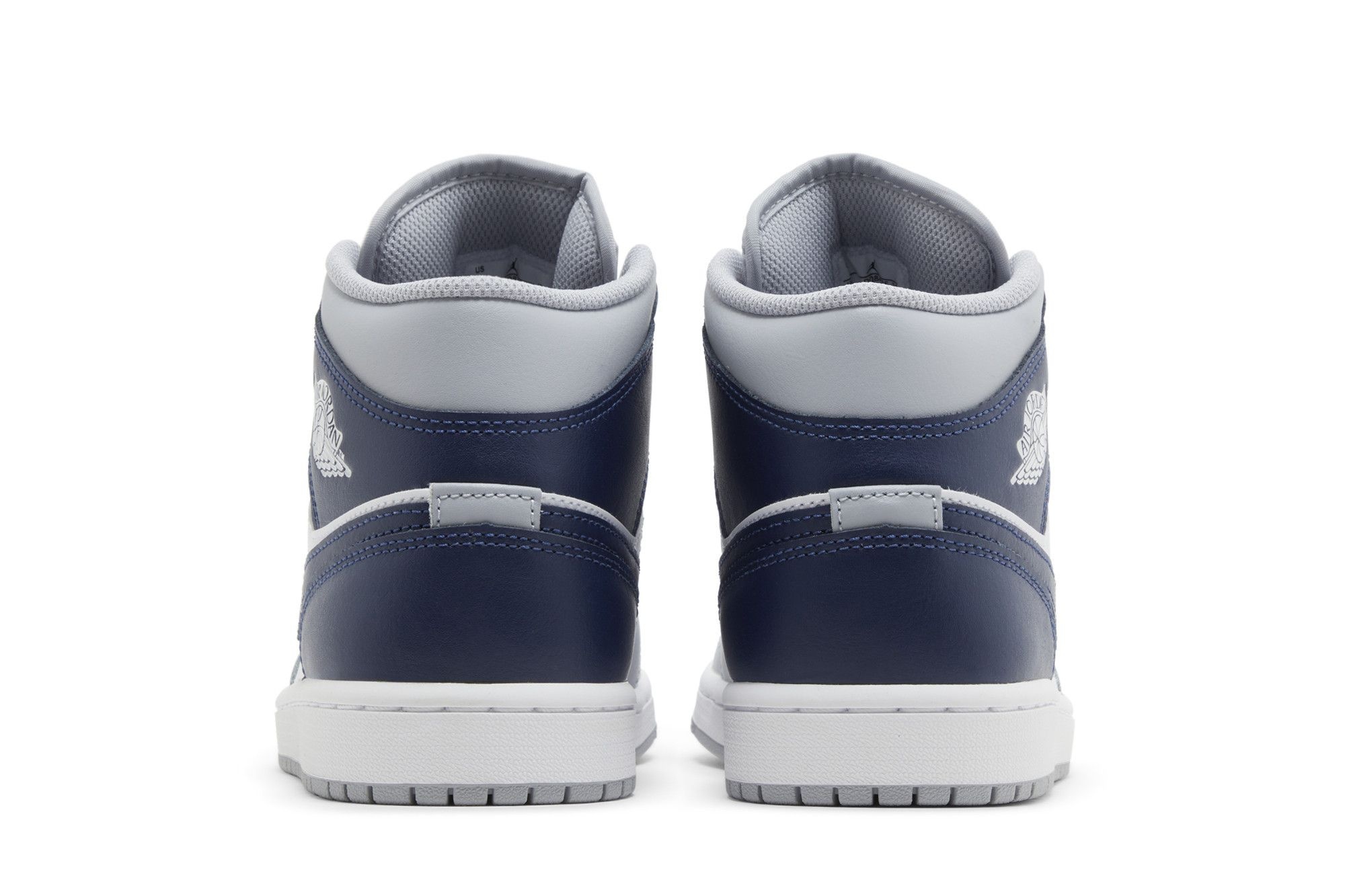 Air Jordan 1 Mid 'Wolf Grey Midnight Navy' - 6