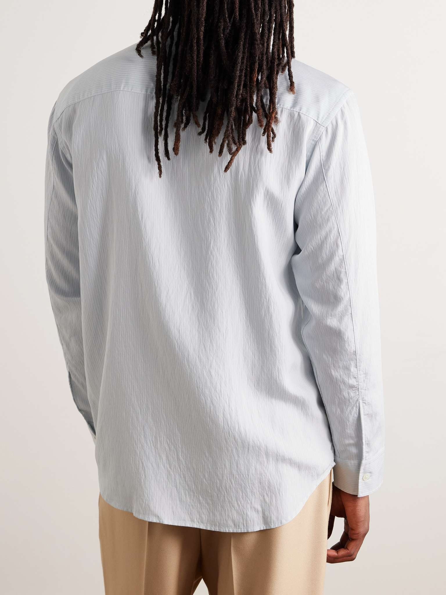 Freddy 5330 Striped Lyocell-Blend Shirt - 4