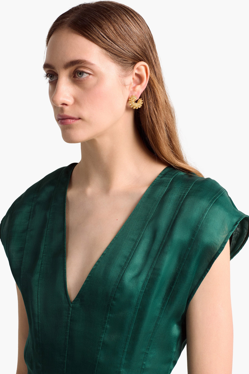 Altuzarra BEADED HUGGIE EARRING outlook