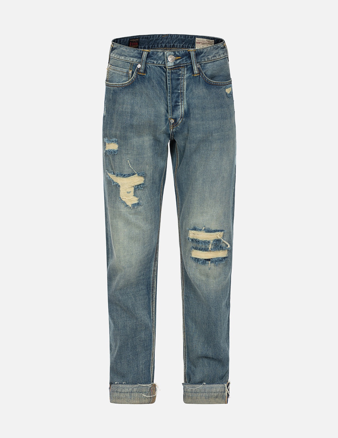 Kamon Print Carrot Fit Denim Jeans #2017 - 2