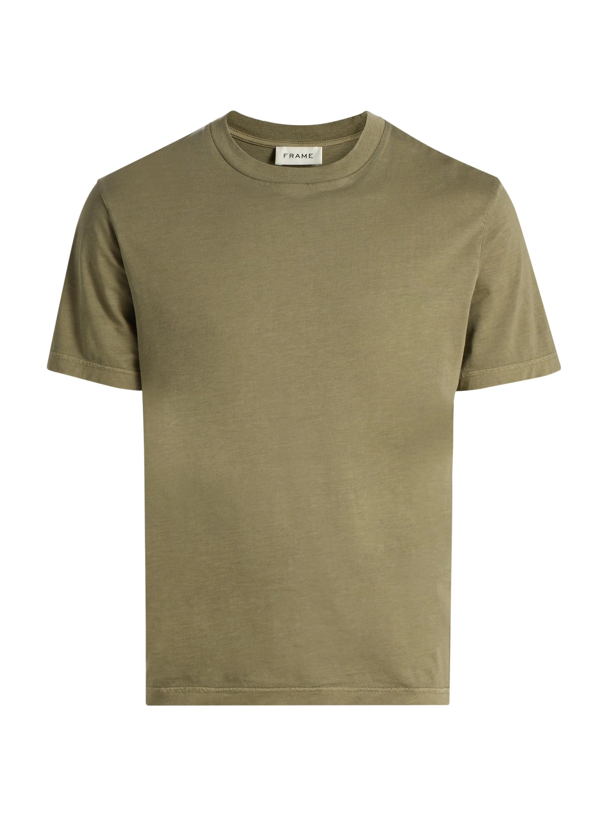 Men's Light Cotton T-Shirt - Antique Green - 1