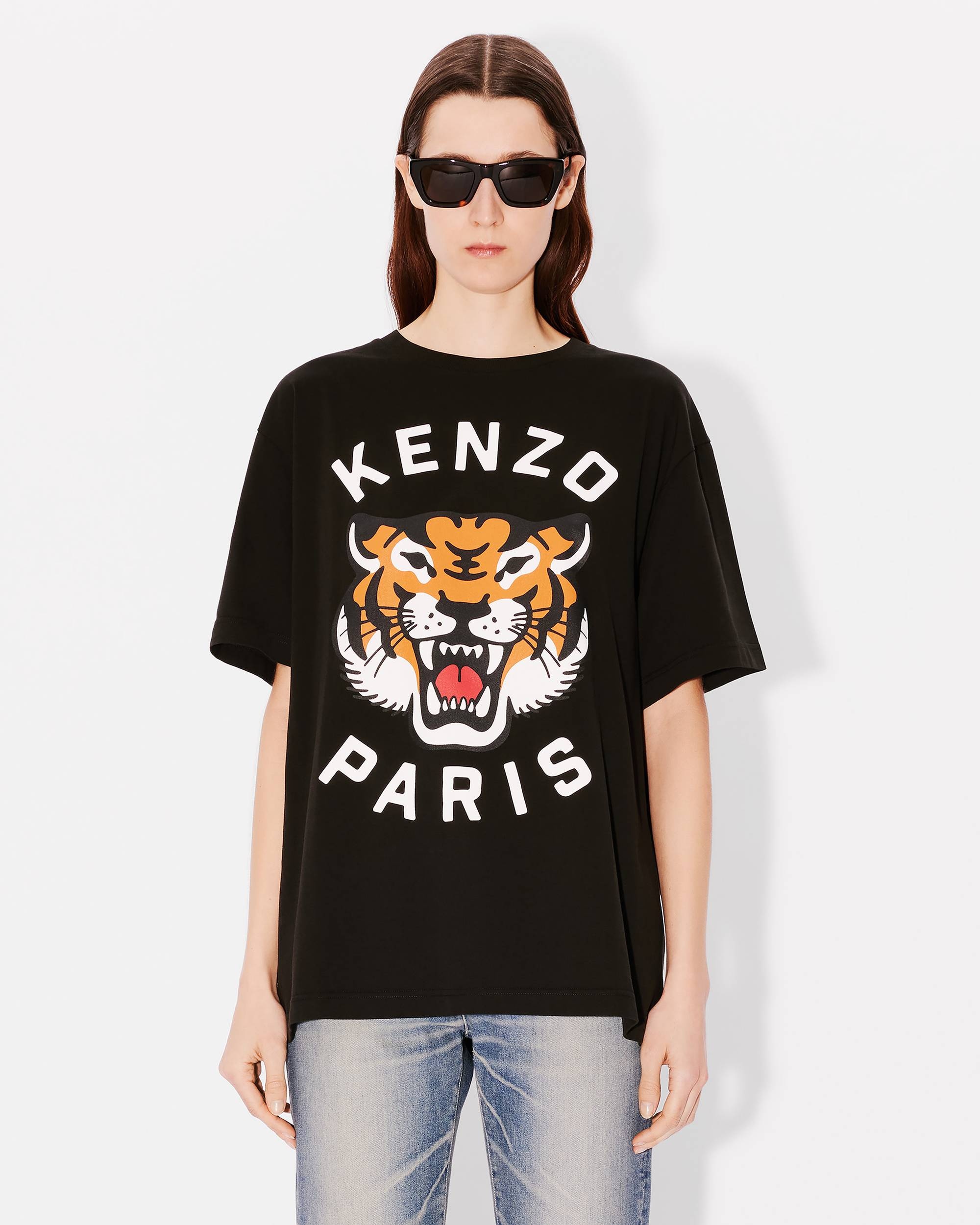 'KENZO Lucky Tiger' oversized genderless T-shirt - 3
