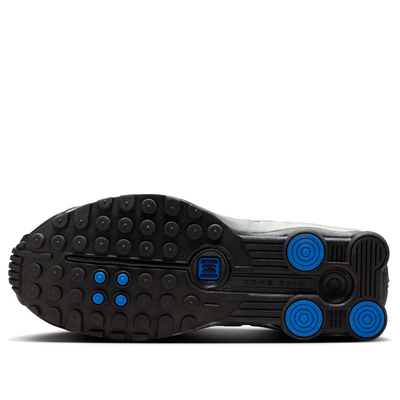 (WMNS) Nike Shox R4 'Metallic Silver Black Racer Blue' AR3565-006 - 6