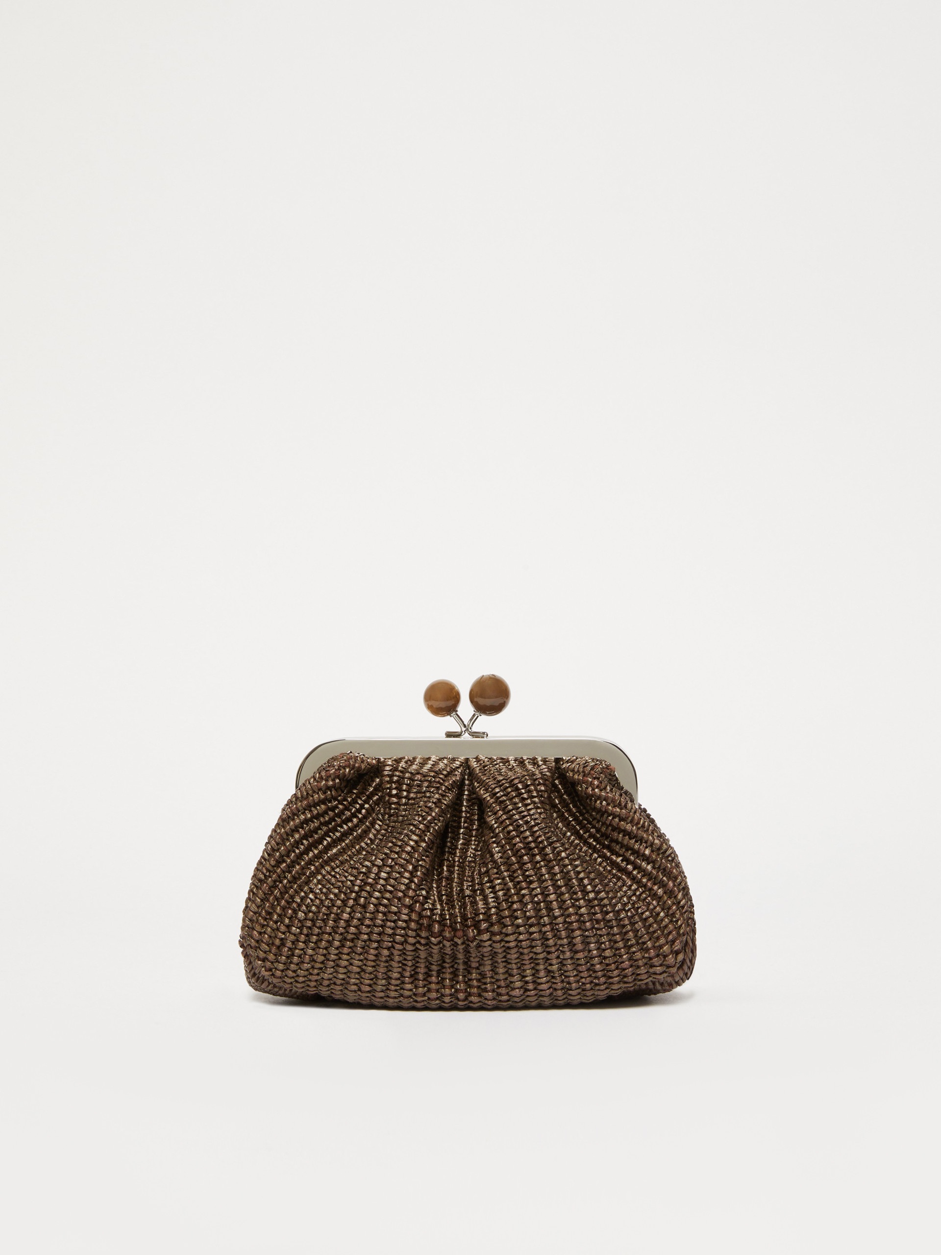 PALMAS Small raffia-effect Pasticcino Bag - 3