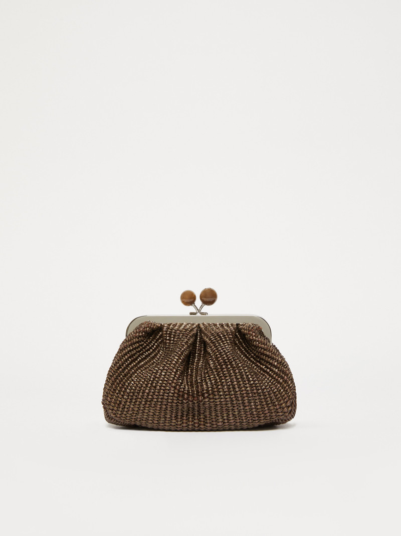 PALMAS Small raffia-effect Pasticcino Bag 3