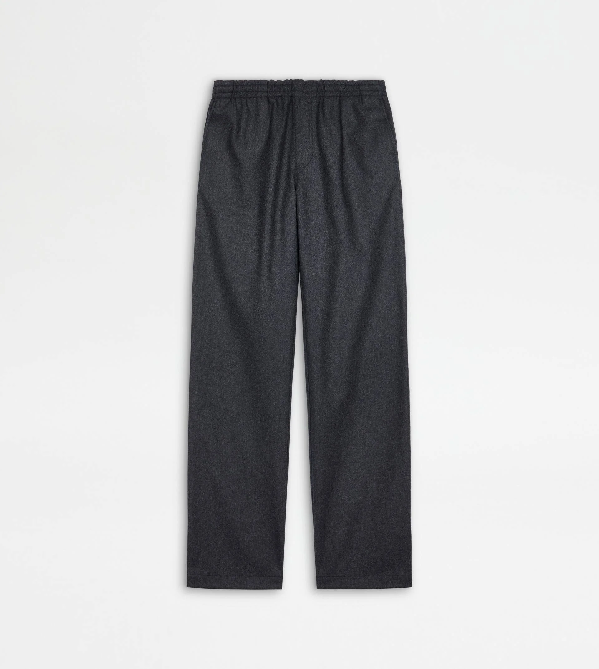 PANTS IN FLANNEL WITH DRAWSTRING - GREY - 1