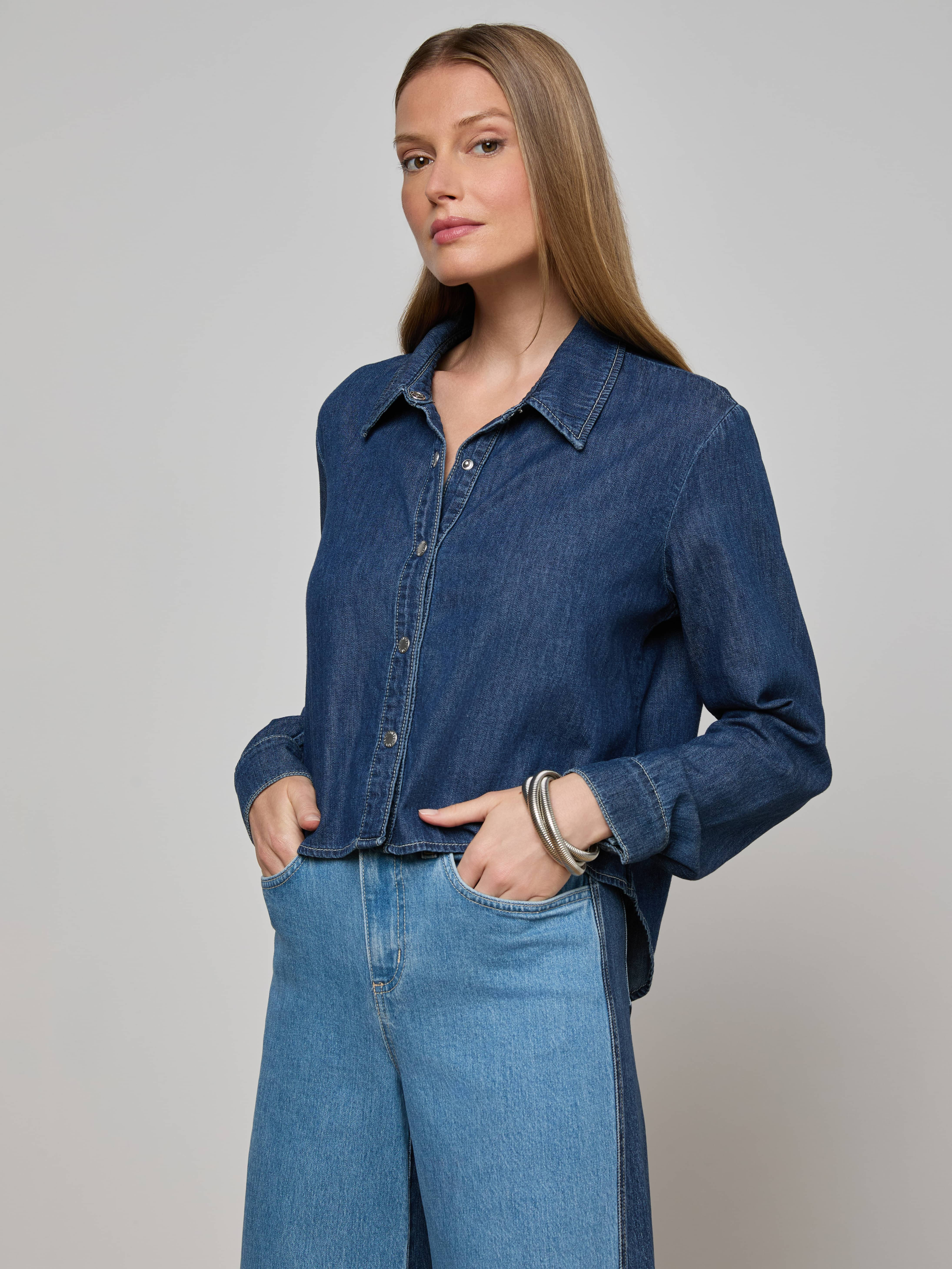 Annette Chambray Shirt - 3
