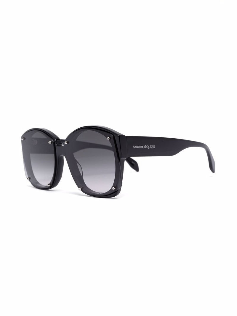 Alexander McQueen ALEXANDER MCQUEEN Women Outstanding Lens Sunglasses Black outlook