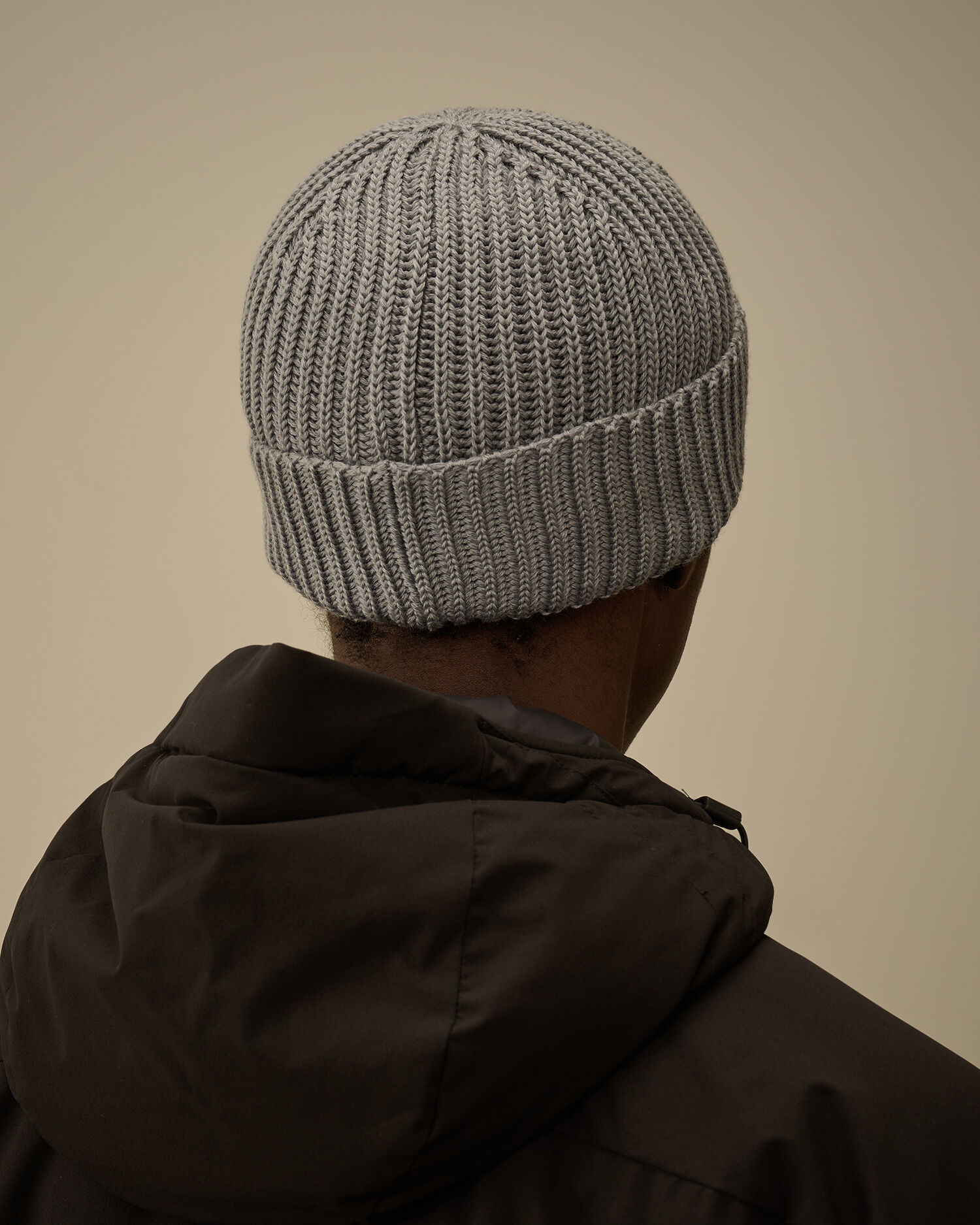 Extrafine Merino Wool Logo Beanie - 3