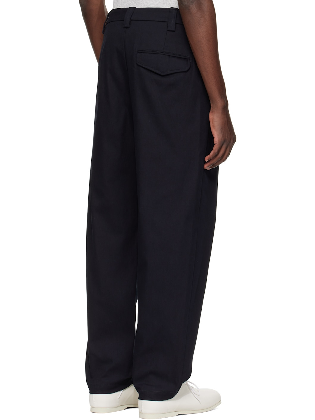 Black Renato Trousers - 3