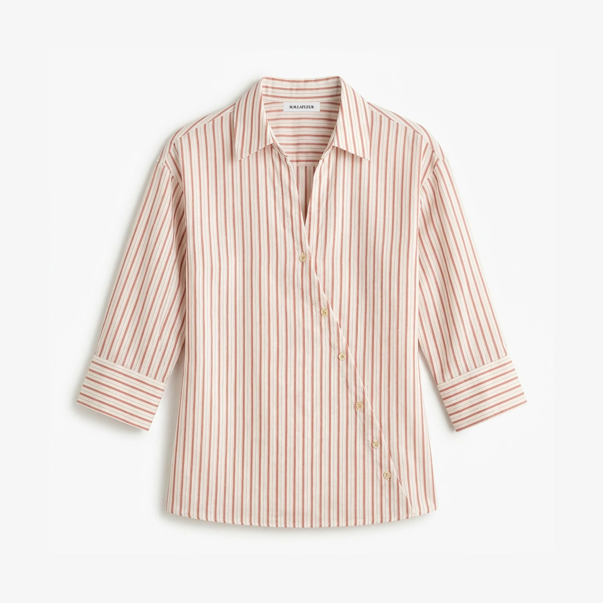 Gia Vacation Top - Striped Dobby - 1