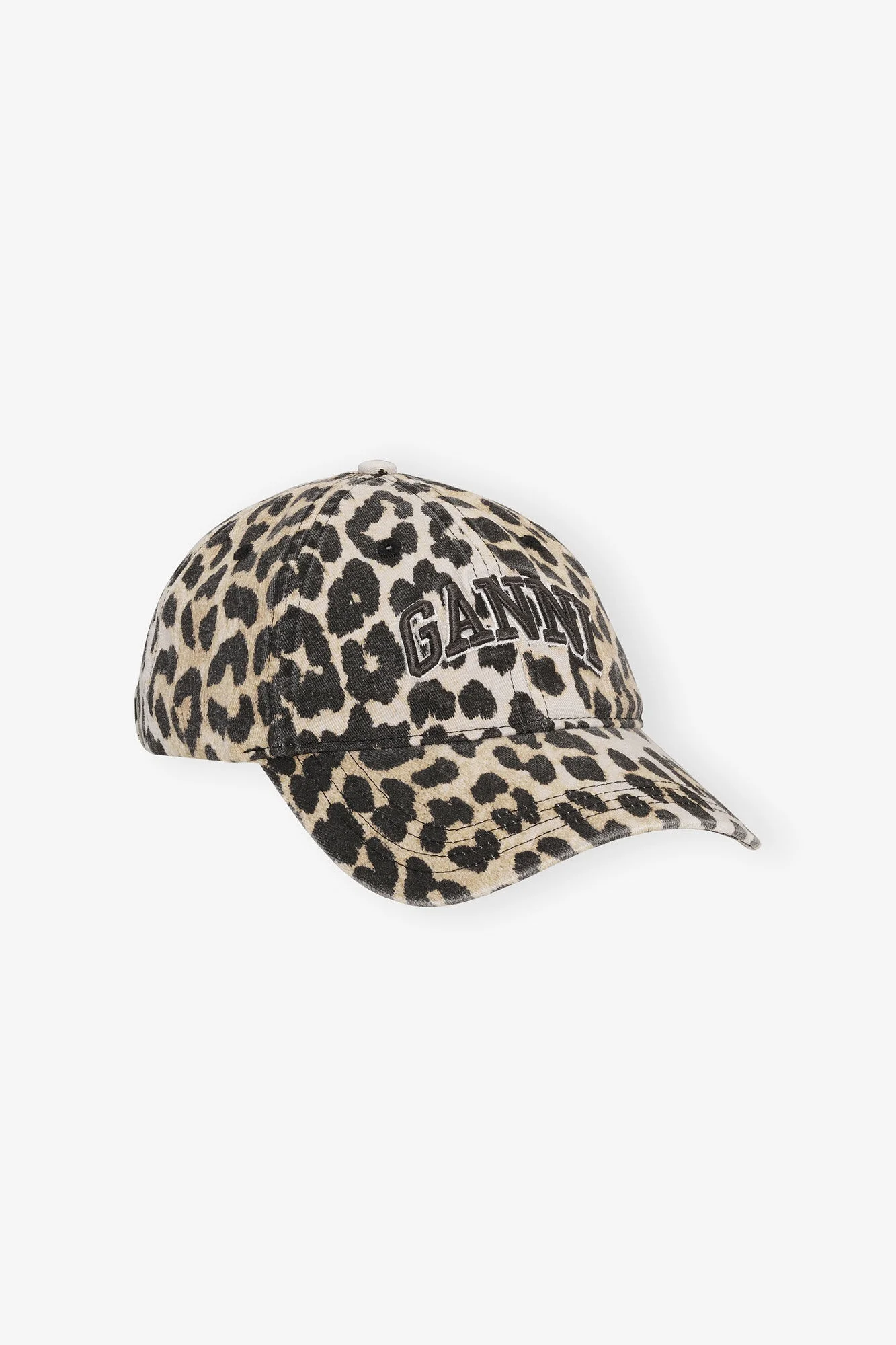 LEOPARD CANVAS CAP - 1