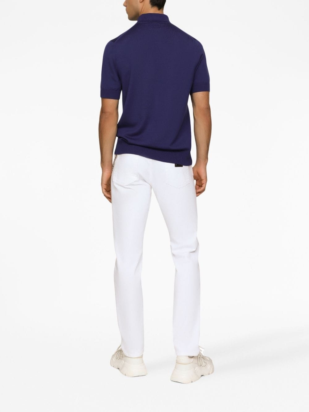 DG Essentials wool polo shirt - 4