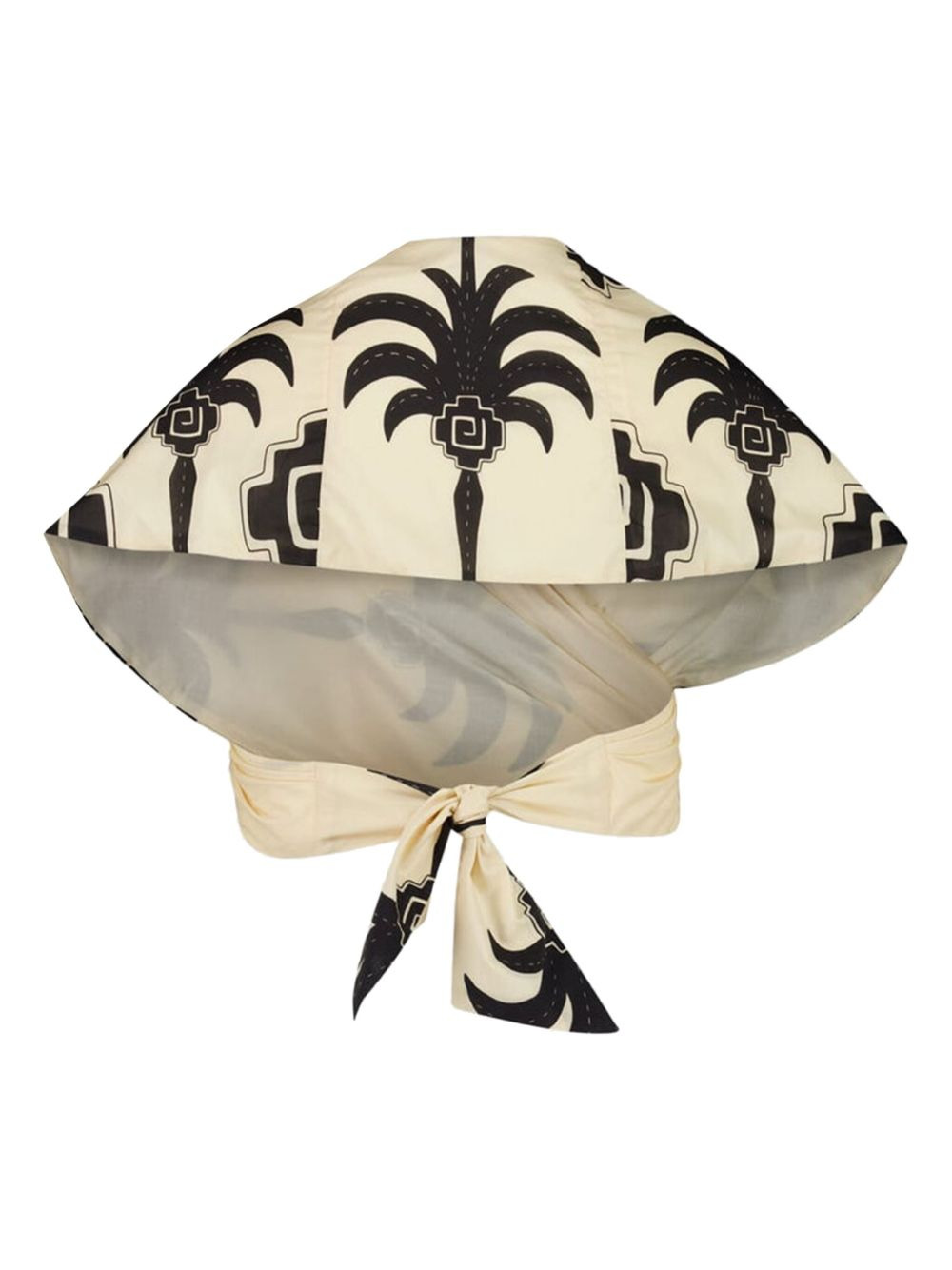 Imagery palm tree-print top - 2
