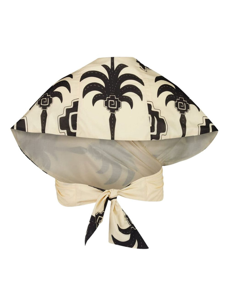 Johanna Ortiz Imagery palm tree-print top outlook