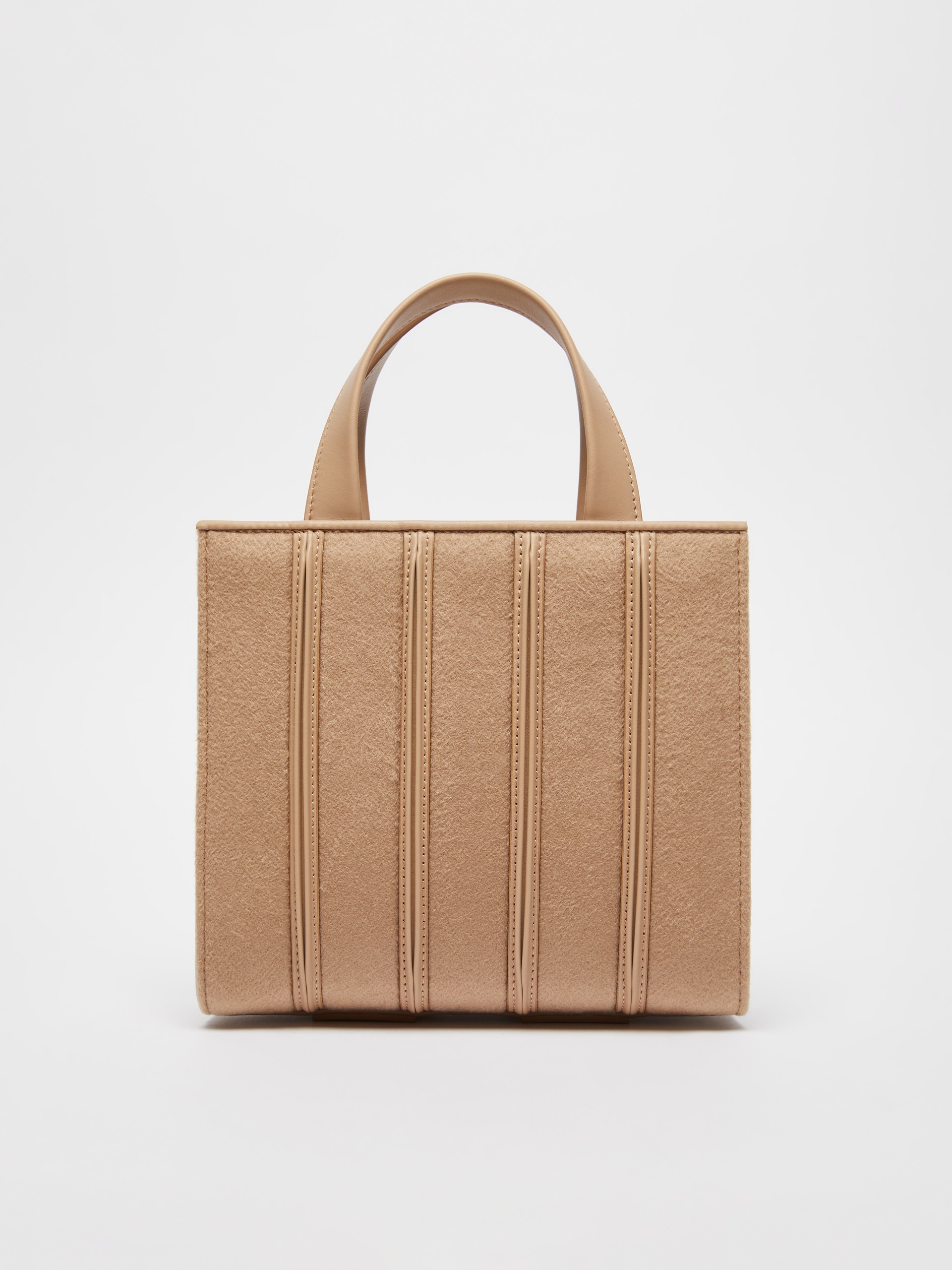 WHITNEYBAG4WS Small cashmere and leather Whitney Bag - 3