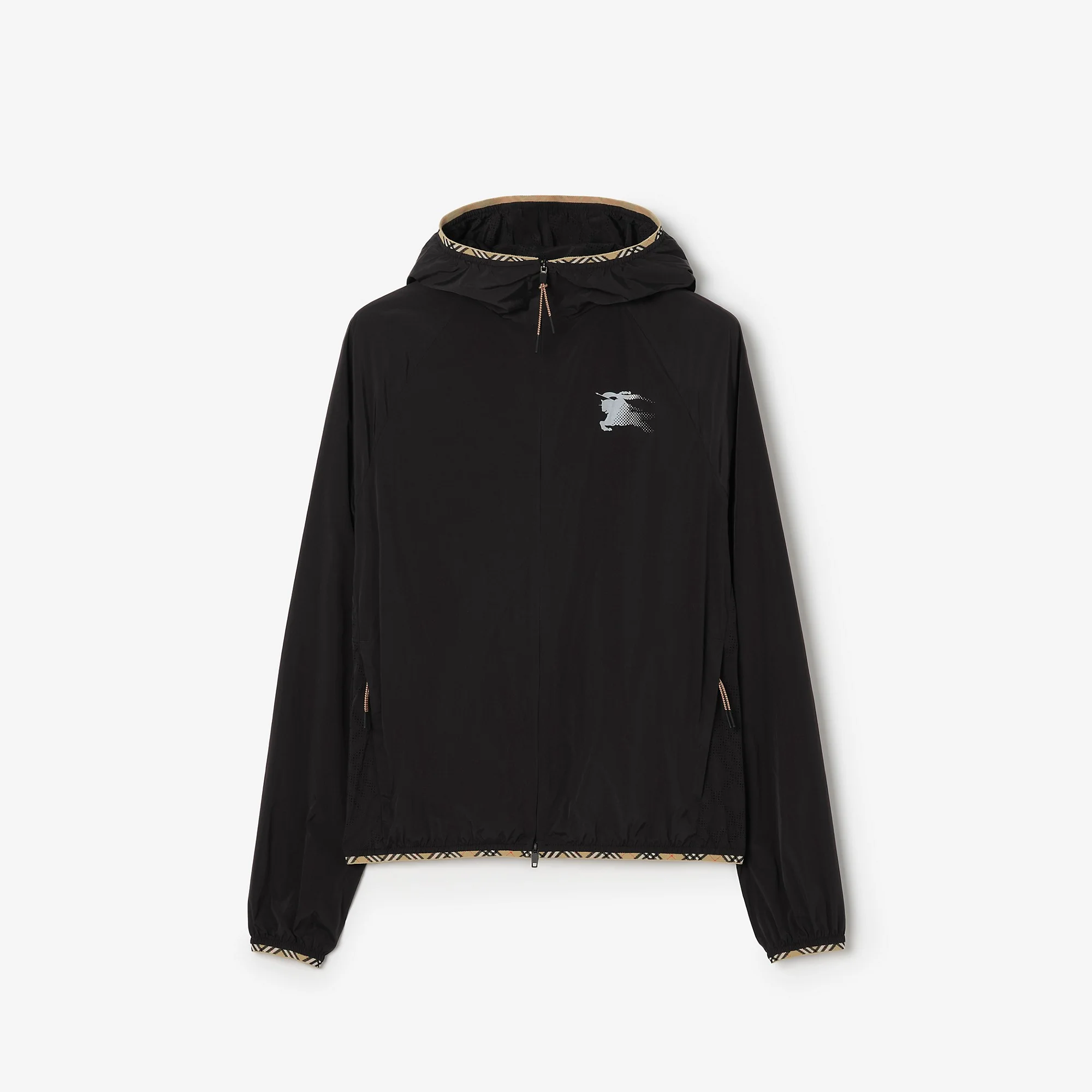 Nylon Hooded Jacket - 1