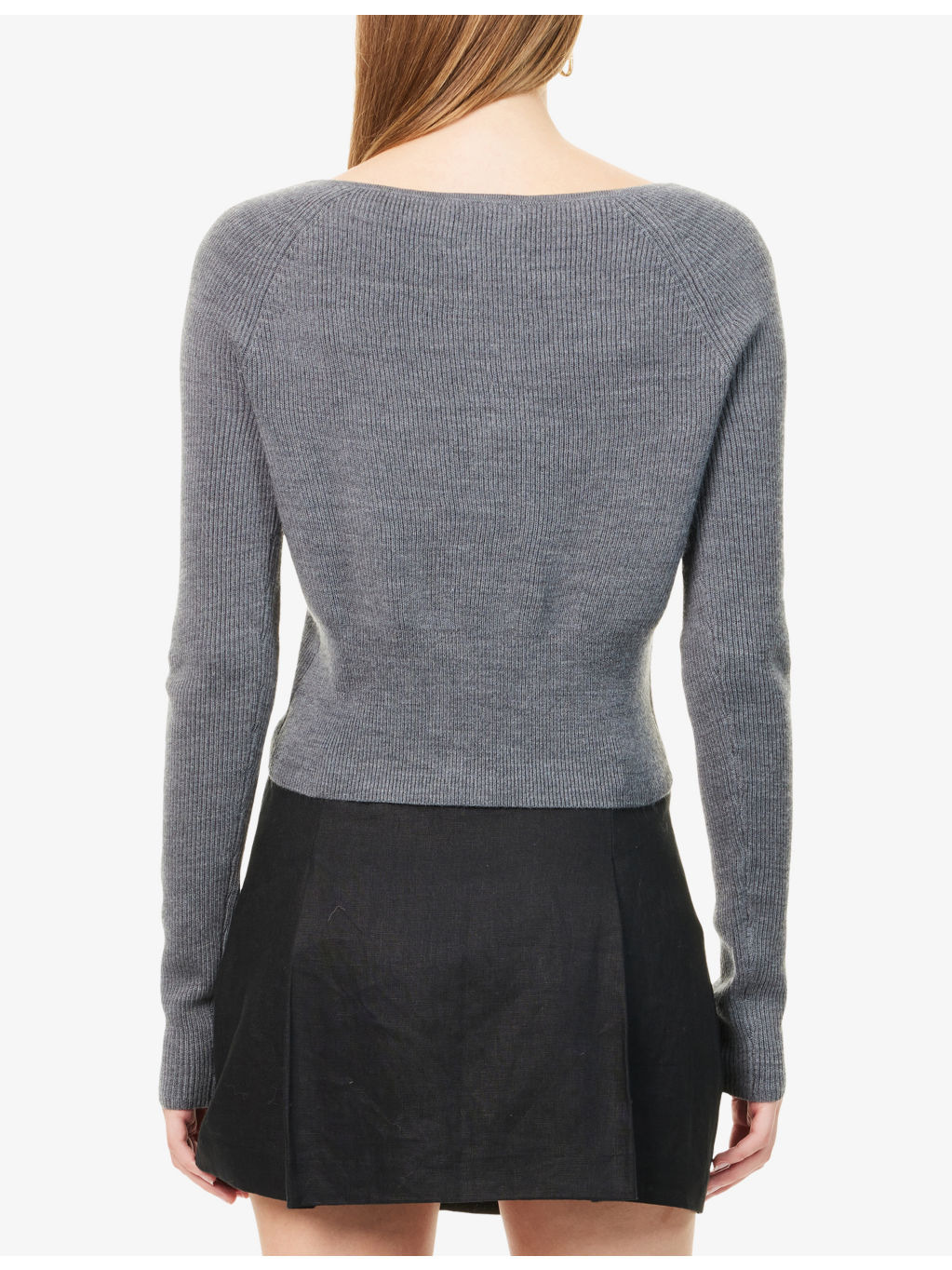 Meadow Ribbed Wool Cardigan - 4
