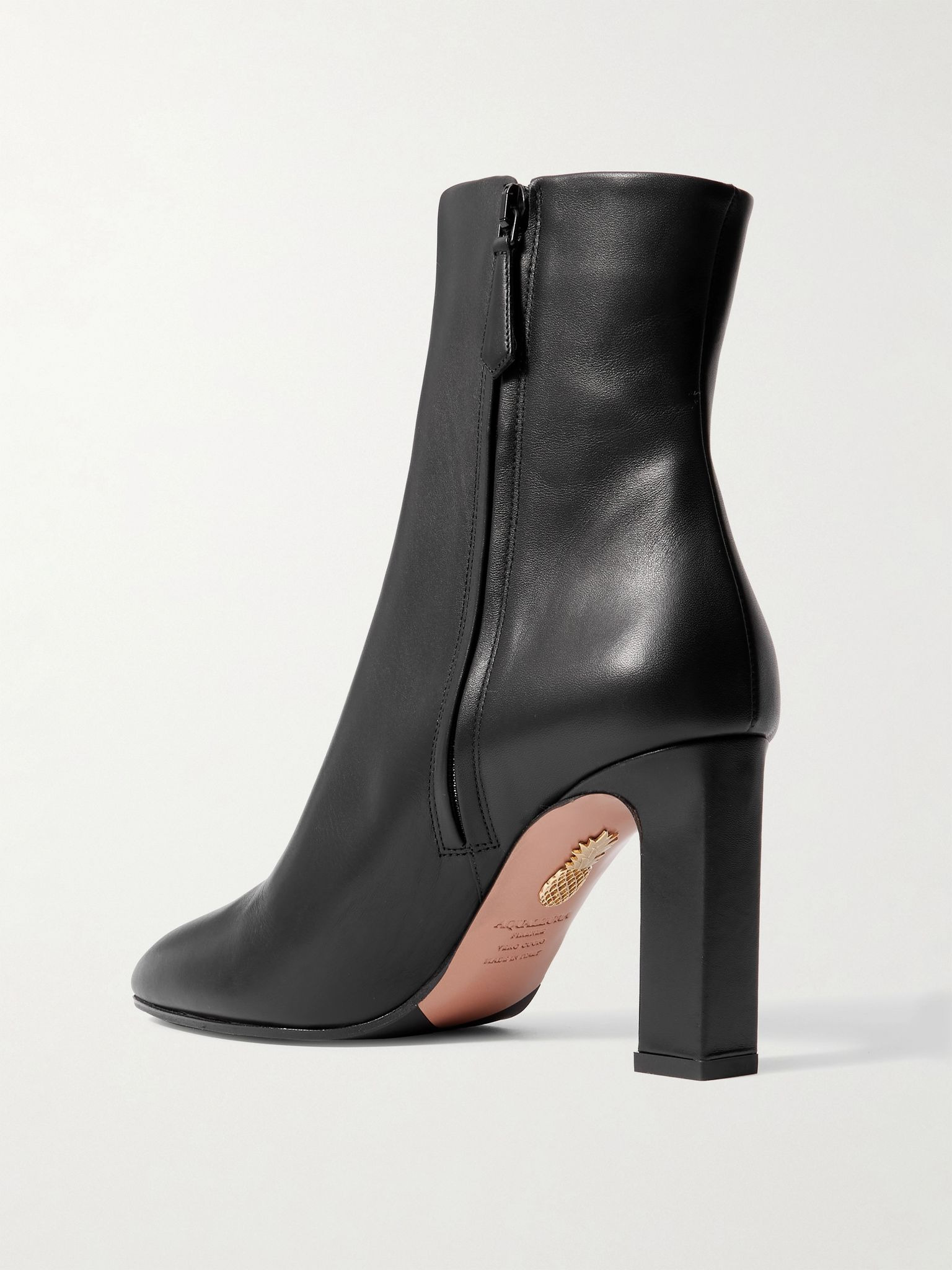 Sellier 85 leather ankle boots Black - 3