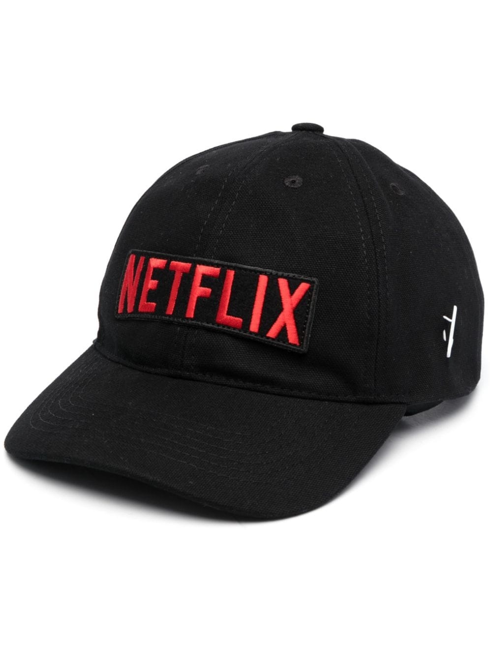 x Netflix logo-patch cotton cap - 1