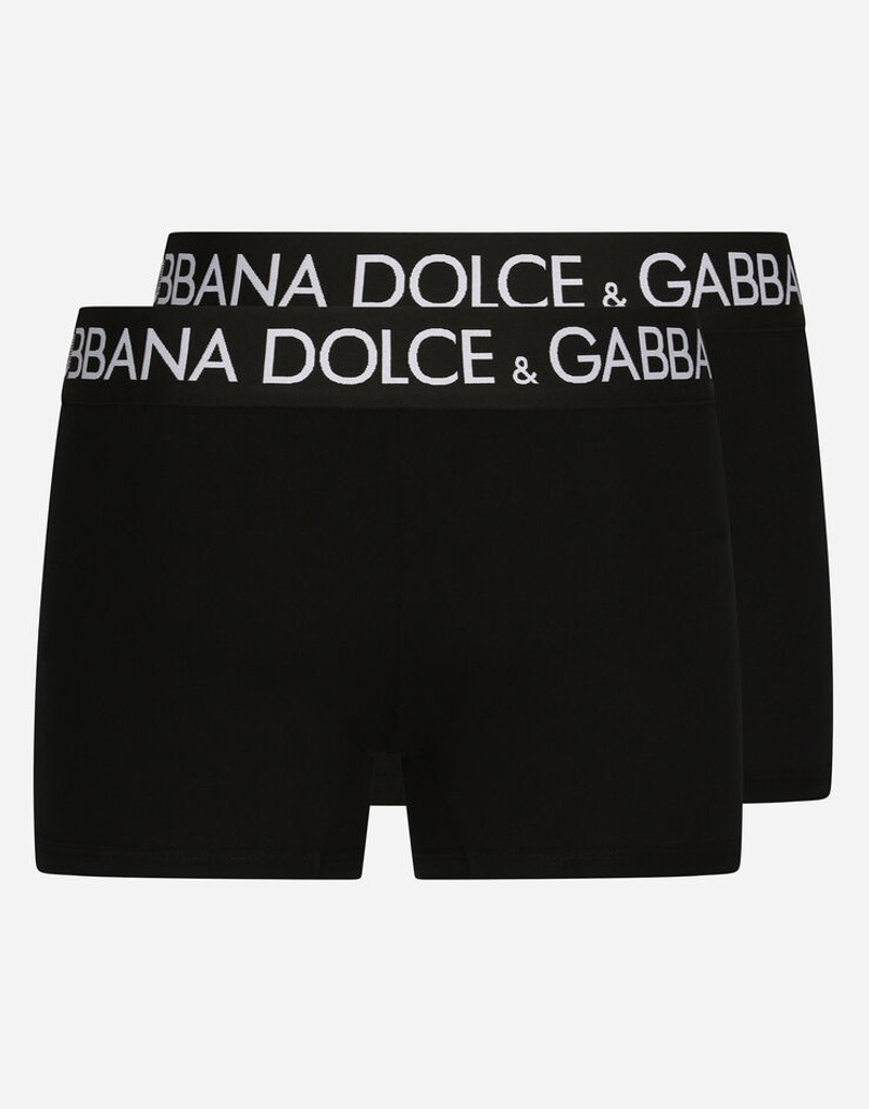 Dolce & Gabbana Two-pack cotton jersey boxers outlook