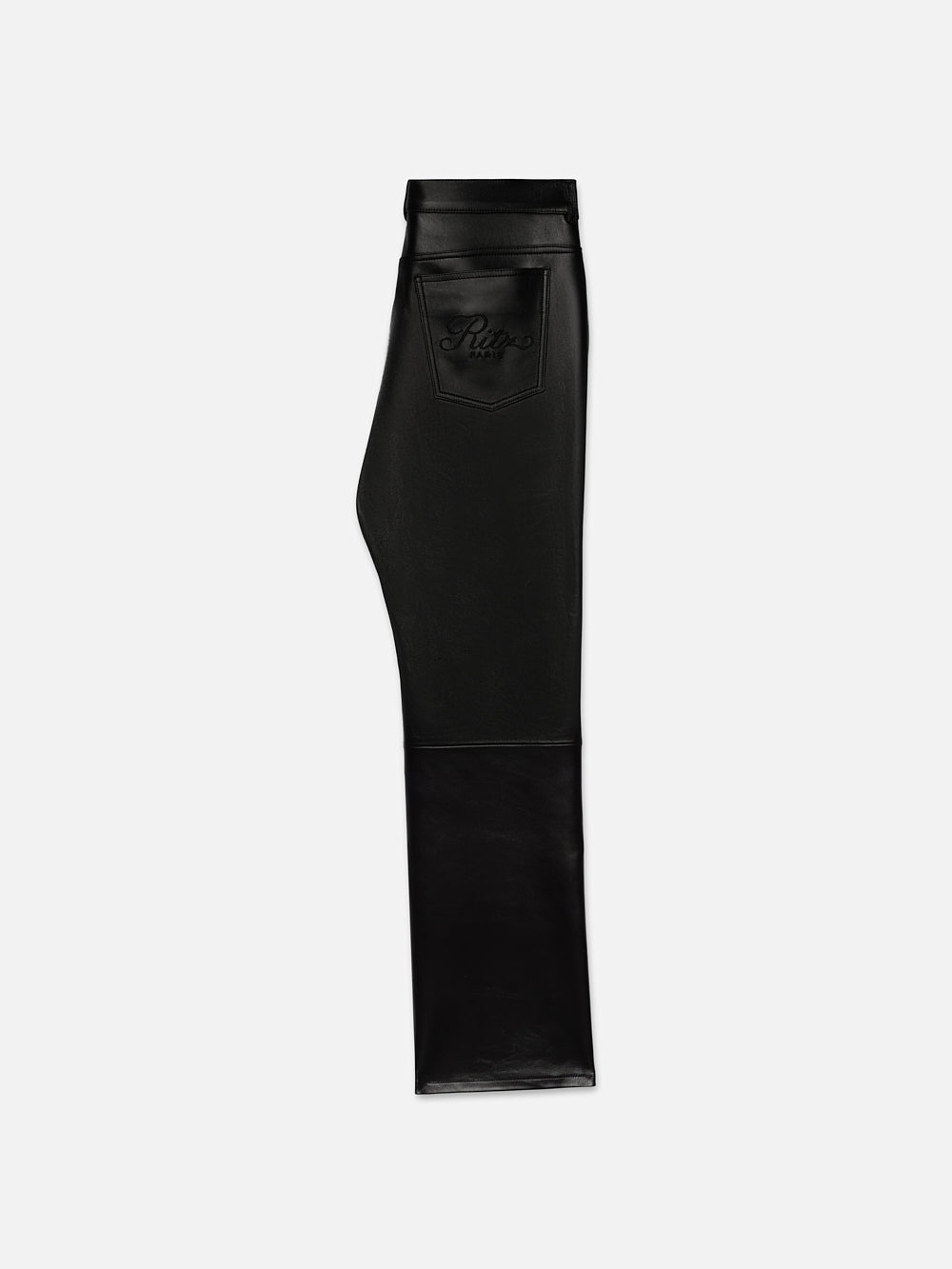 Ritz Men's Leather Pant in Black - 3