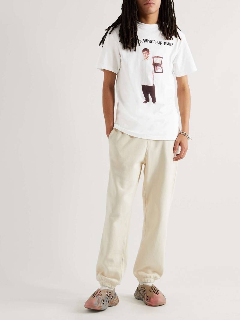 WACKO MARIA + SUPERBAD Printed Cotton-Jersey T-Shirt outlook
