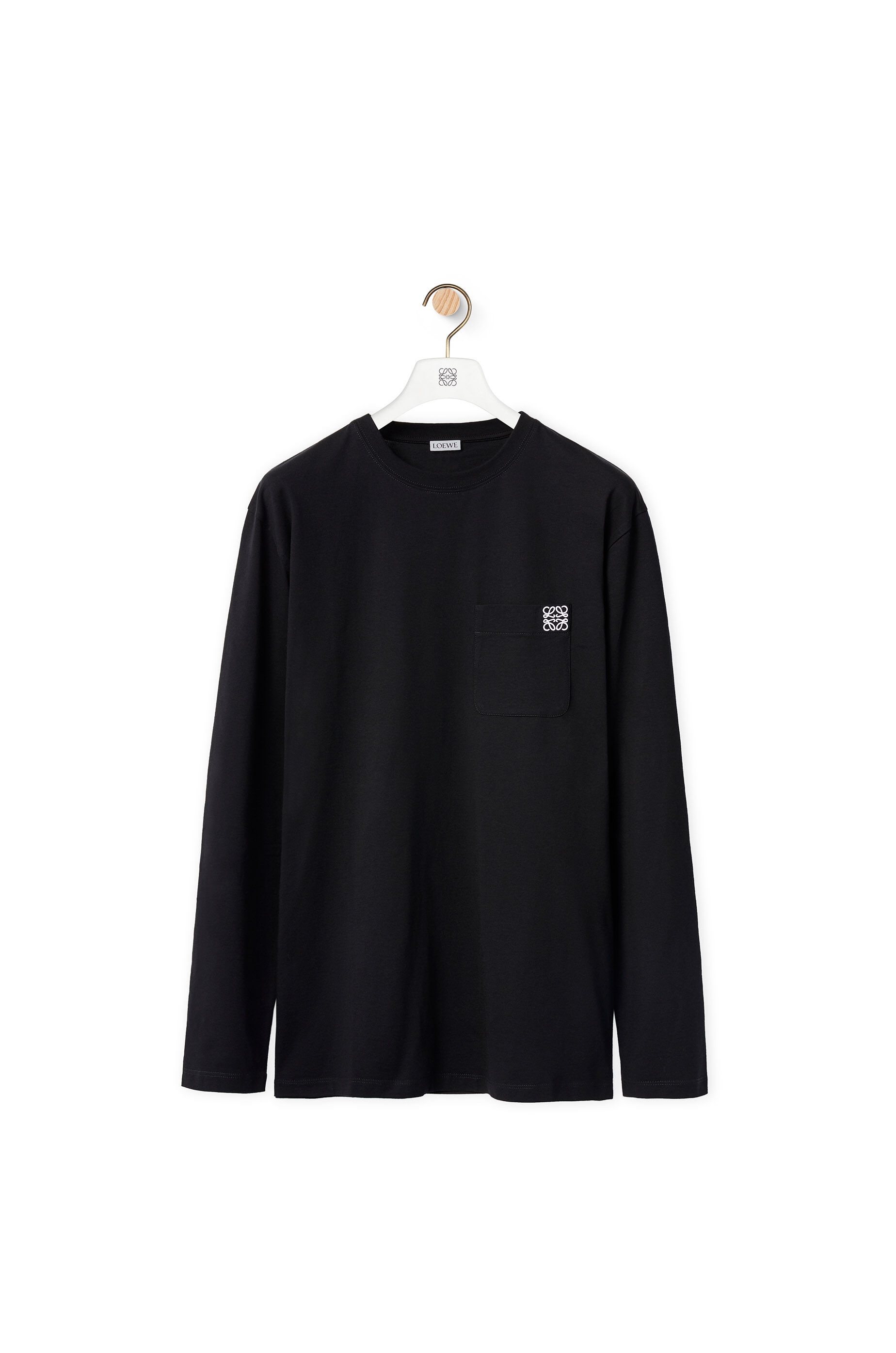 Anagram long sleeve T-shirt in cotton - 1