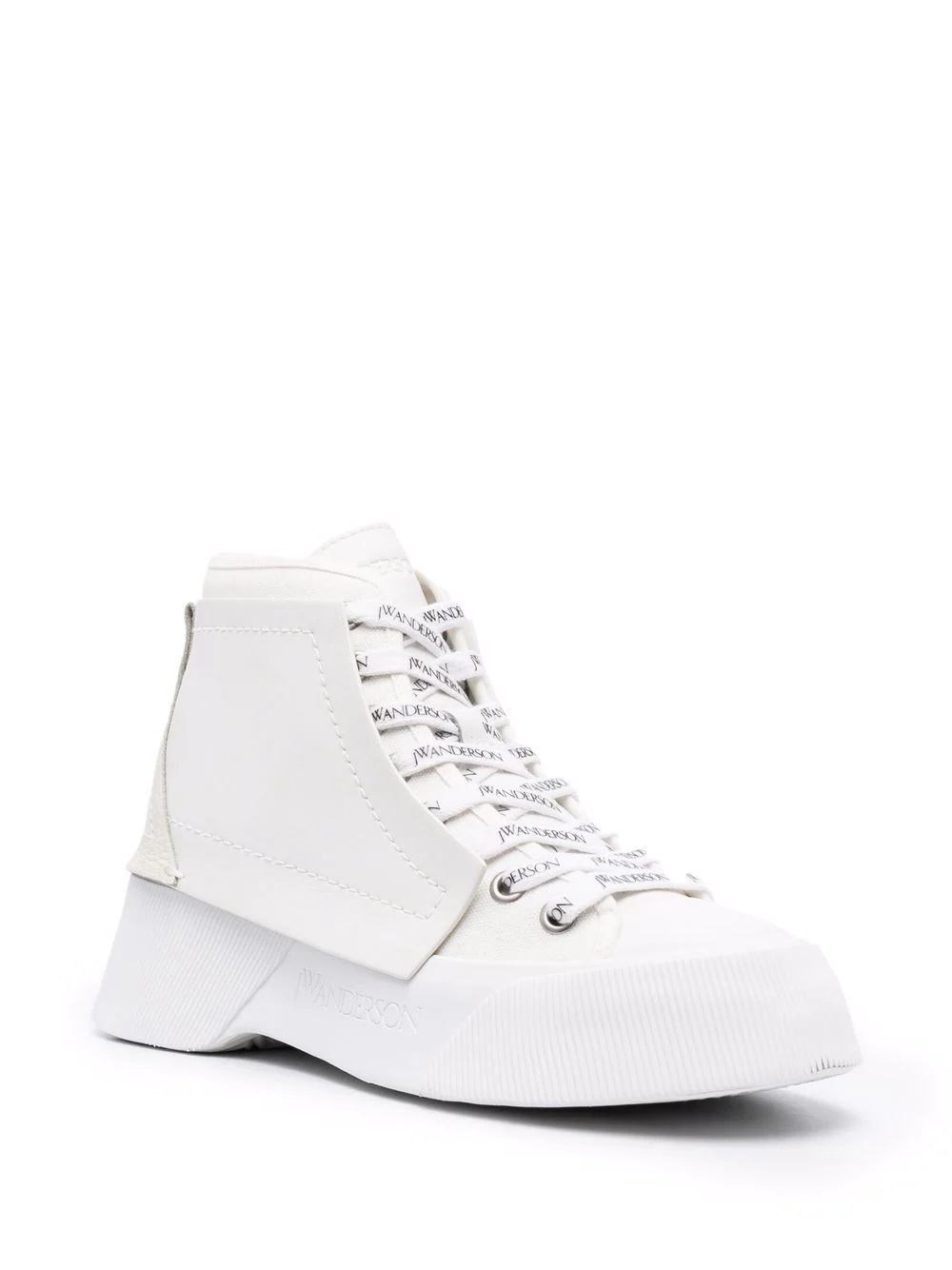 logo-print laces ankle boots - 2