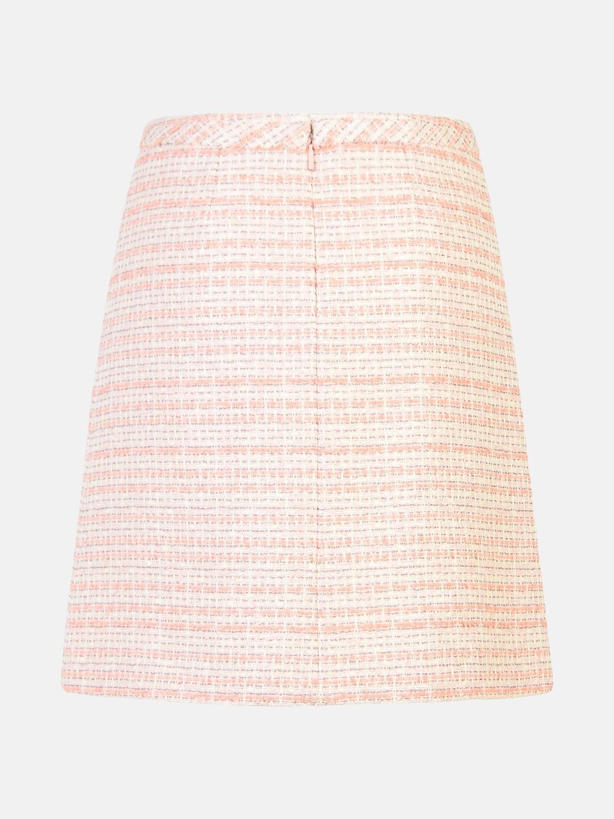 PINK RIBBED BLEND SKIRT - 3