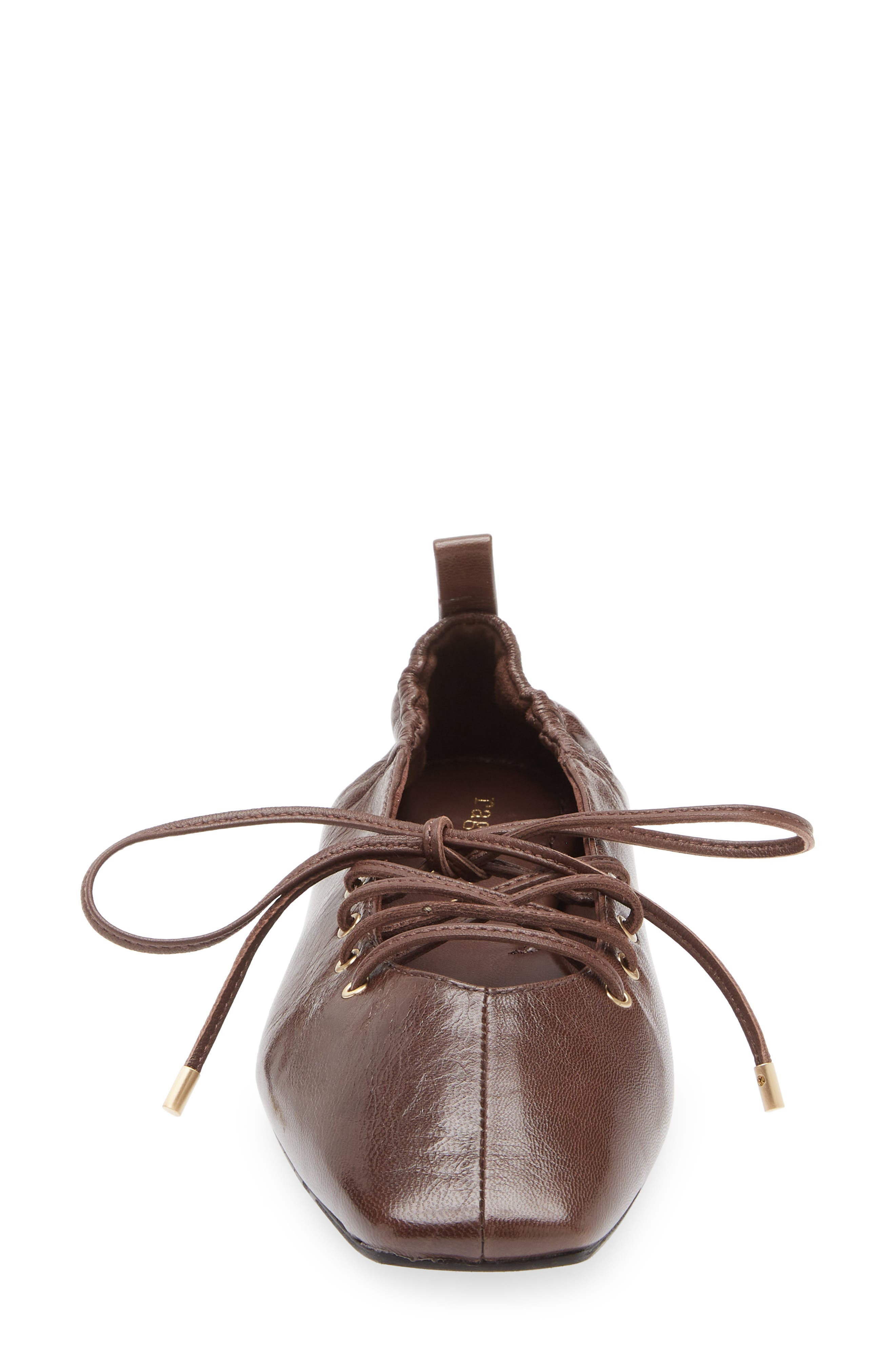 rag & bone Sophia Ballet Flat in Mocha at Nordstrom - 4