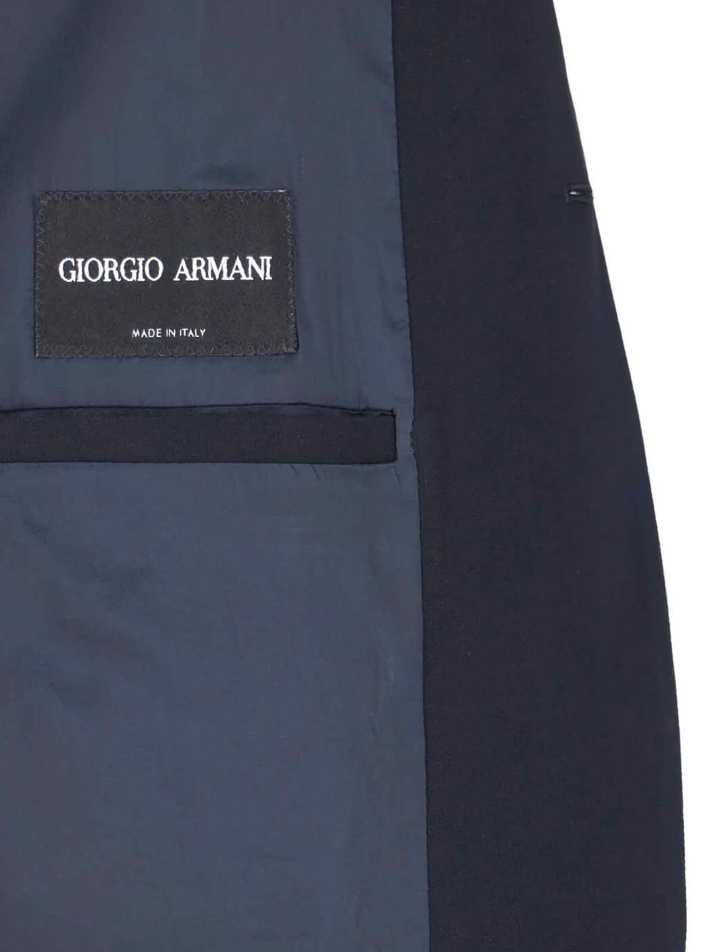 mandarin-collar wool jacket - 5