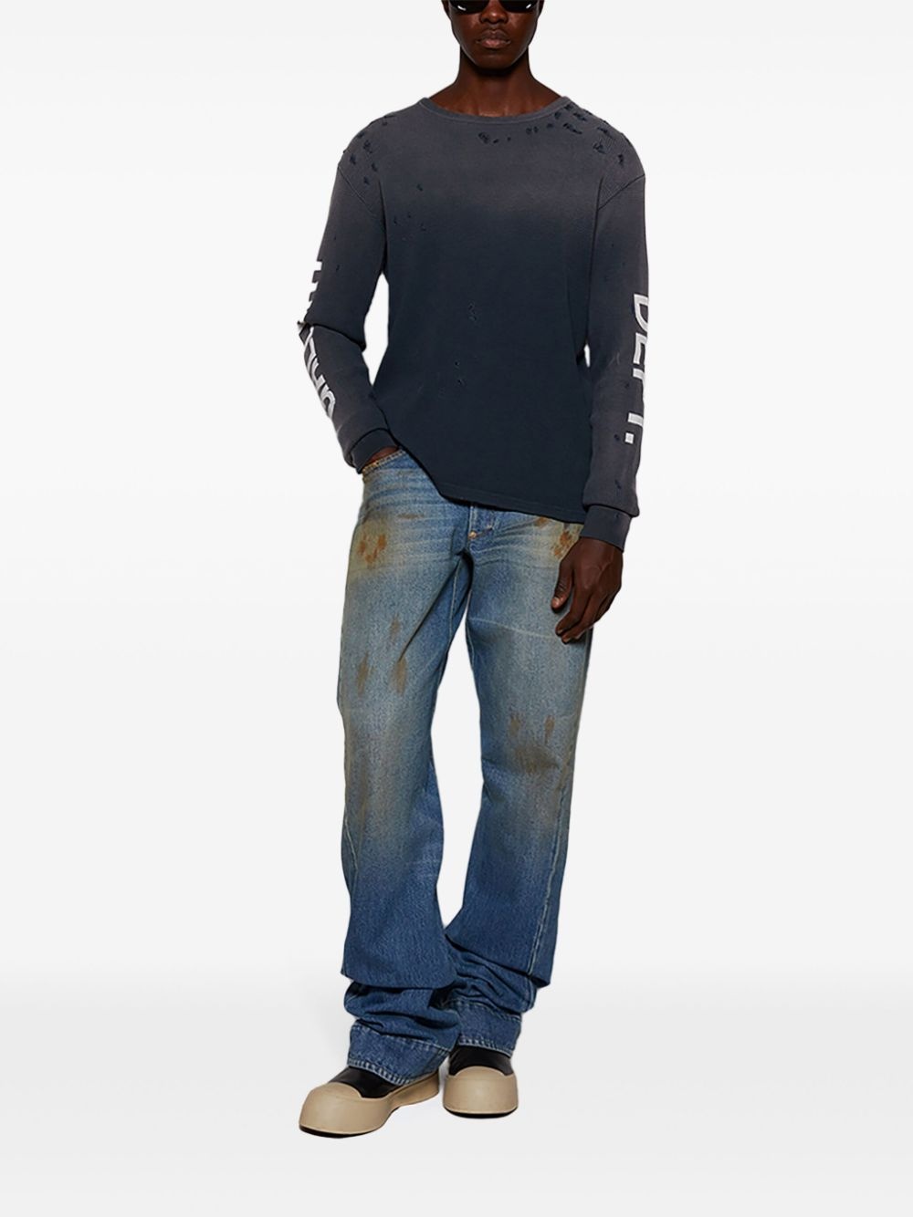 straight-leg jeans - 2