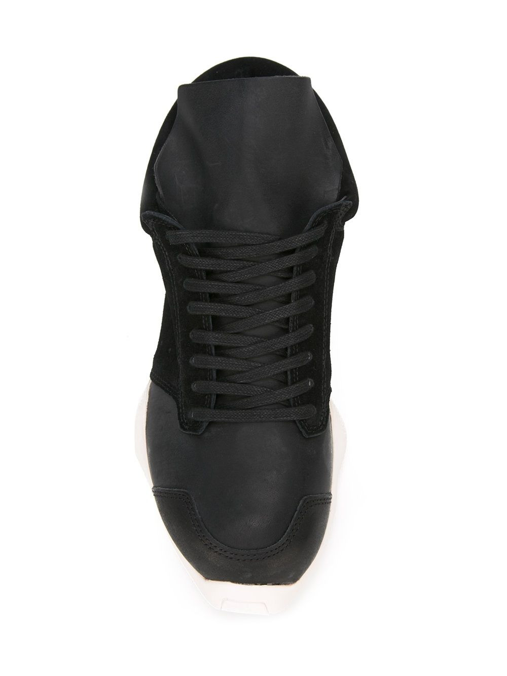 'Rick Owens x Adidas Tech Runner' sneakers - 4