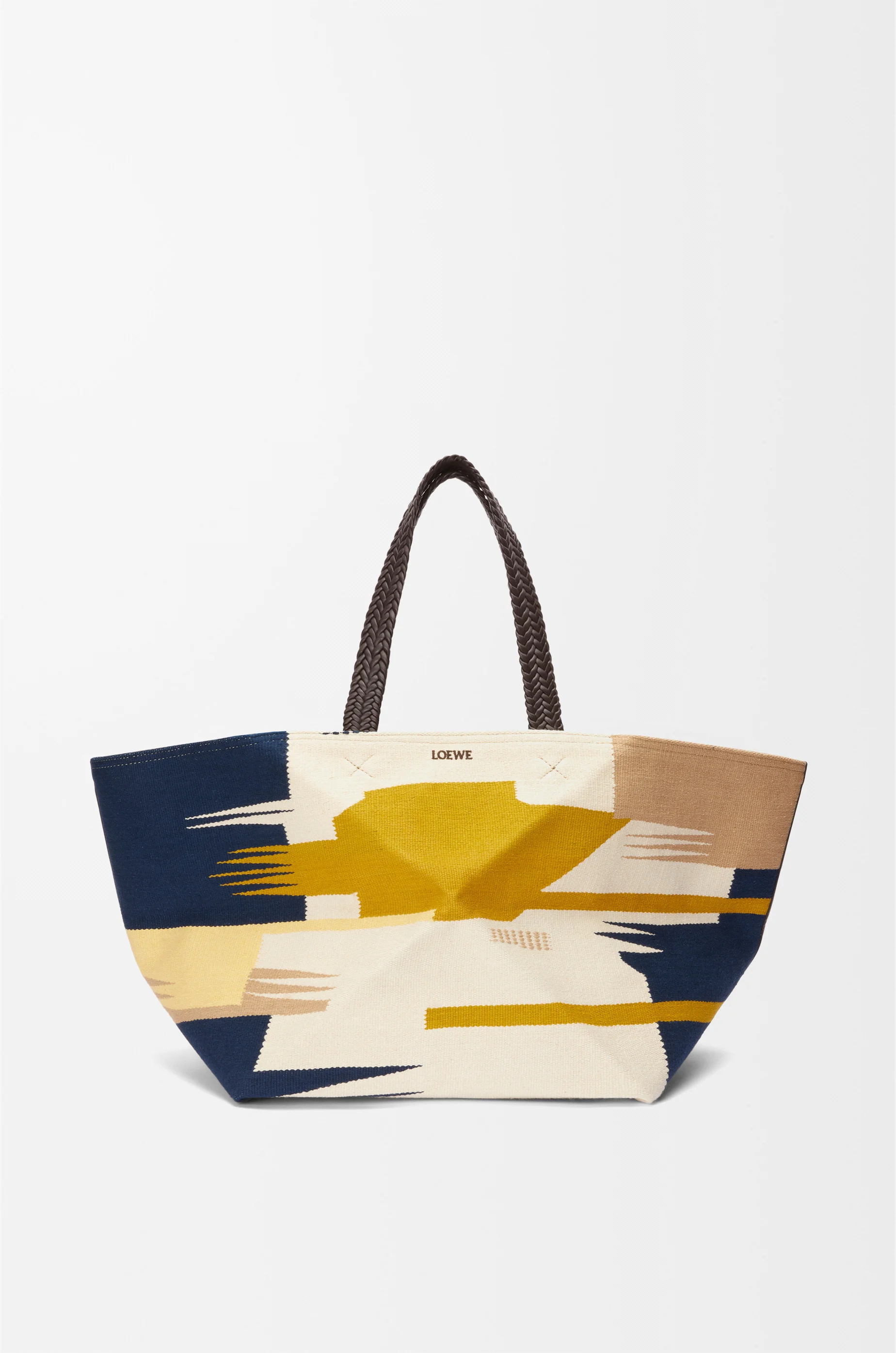 XXL Puzzle Fold tote in canvas - 1