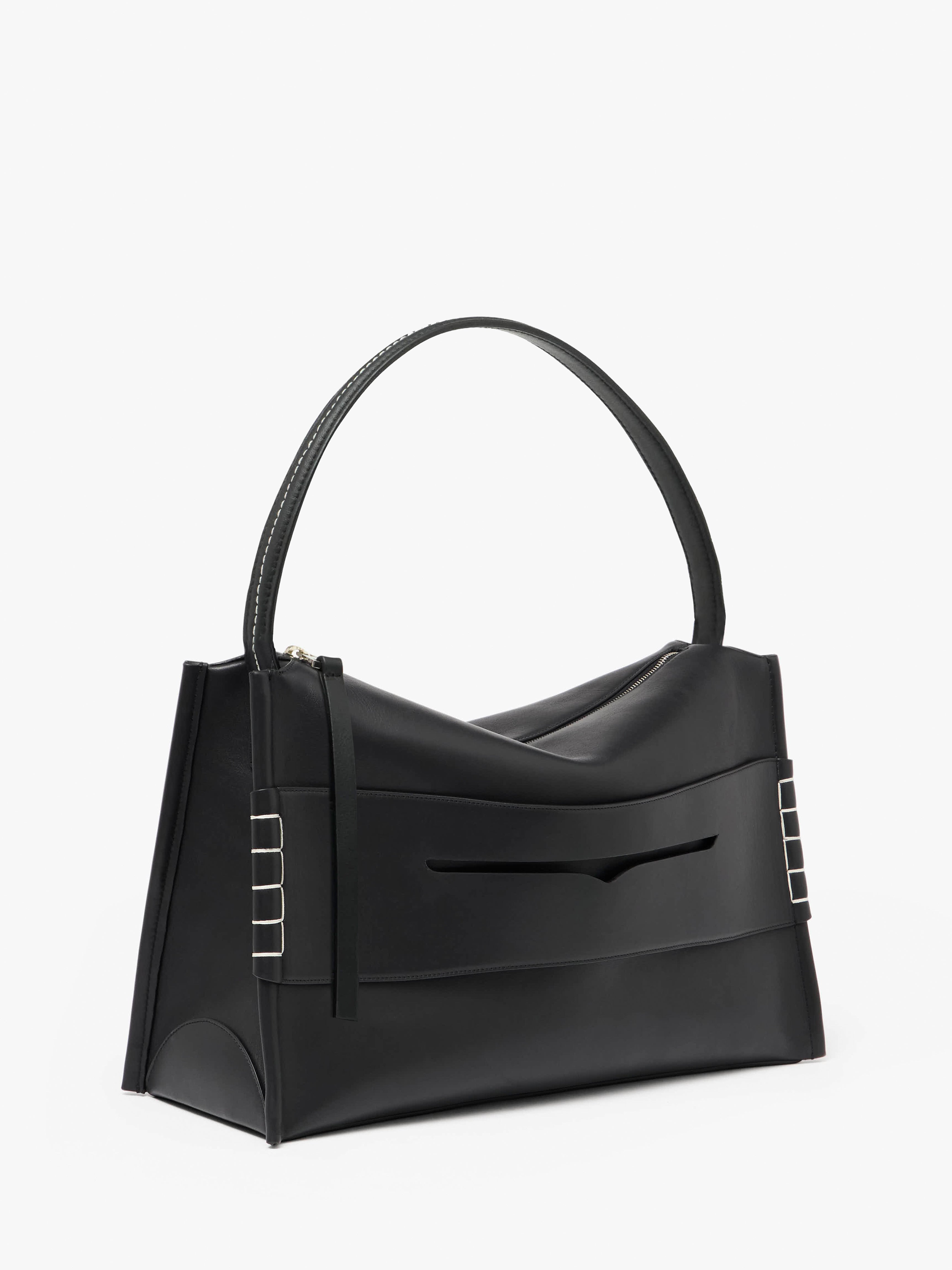 LARGE LOAFER BAG - LEATHER SHOULDER BAG - 2
