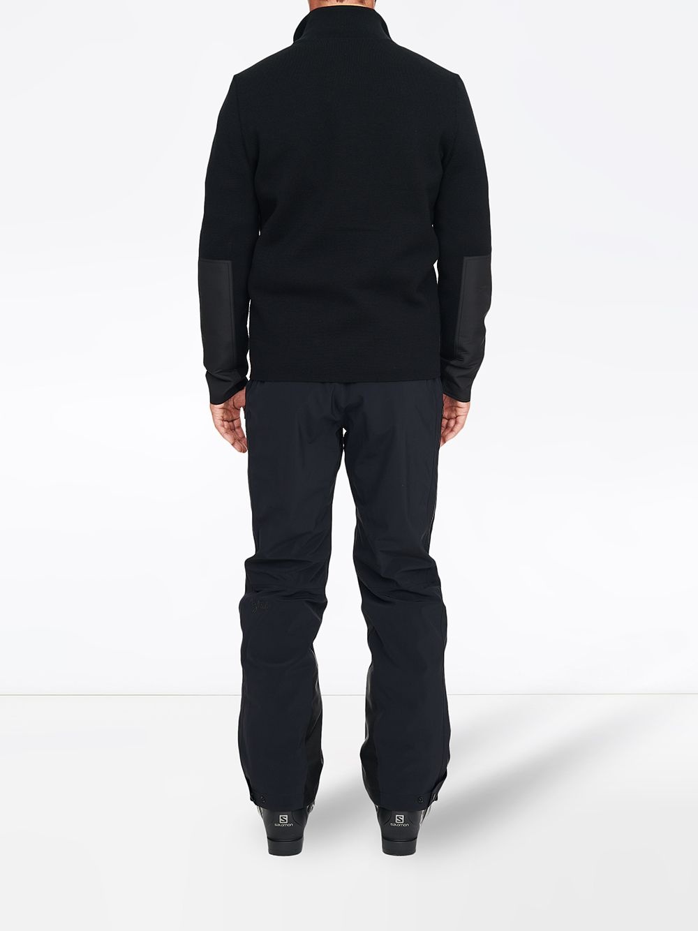 high neck zipped sweater - 3