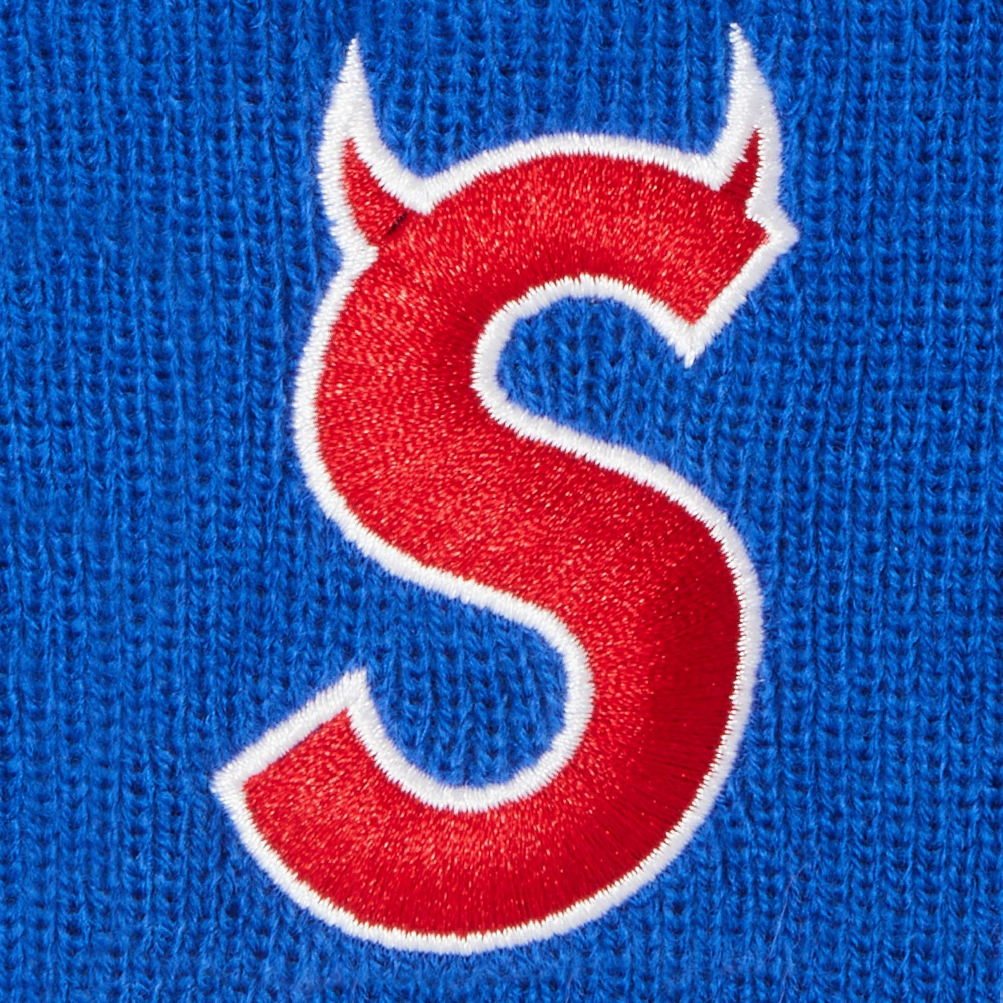 Supreme x New Era S Logo Beanie 'Royal' - 3