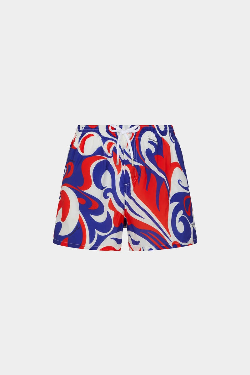 ALL OVER PRINTED BOXER MIDI 1
