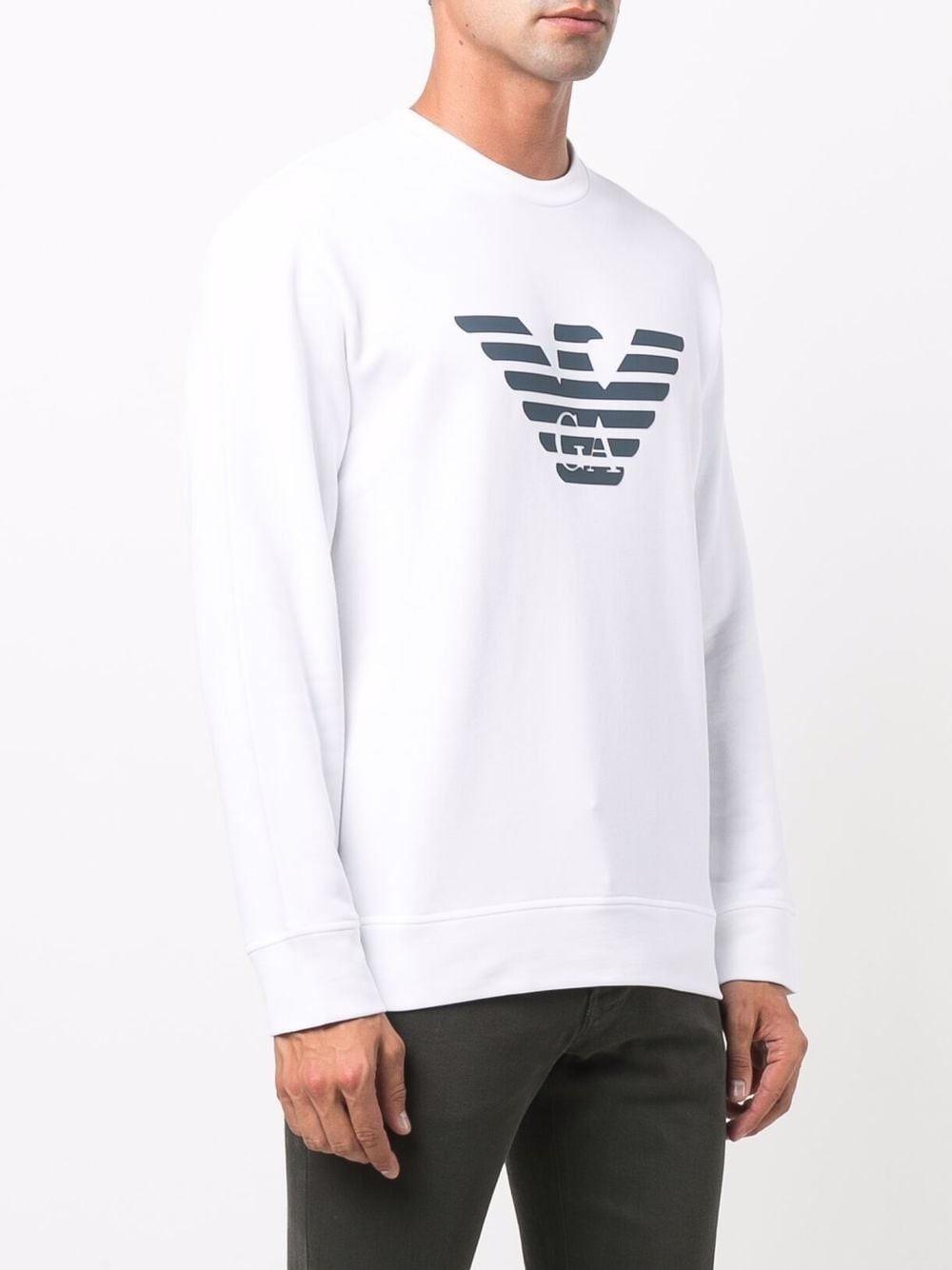 Logo cotton sweatshirt - 3
