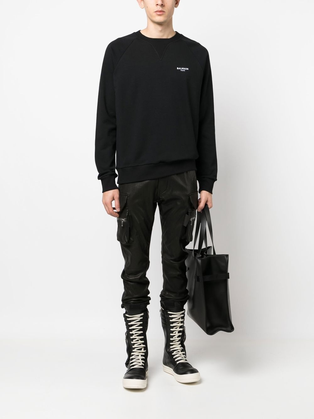 logo-print sweatshirt - 2