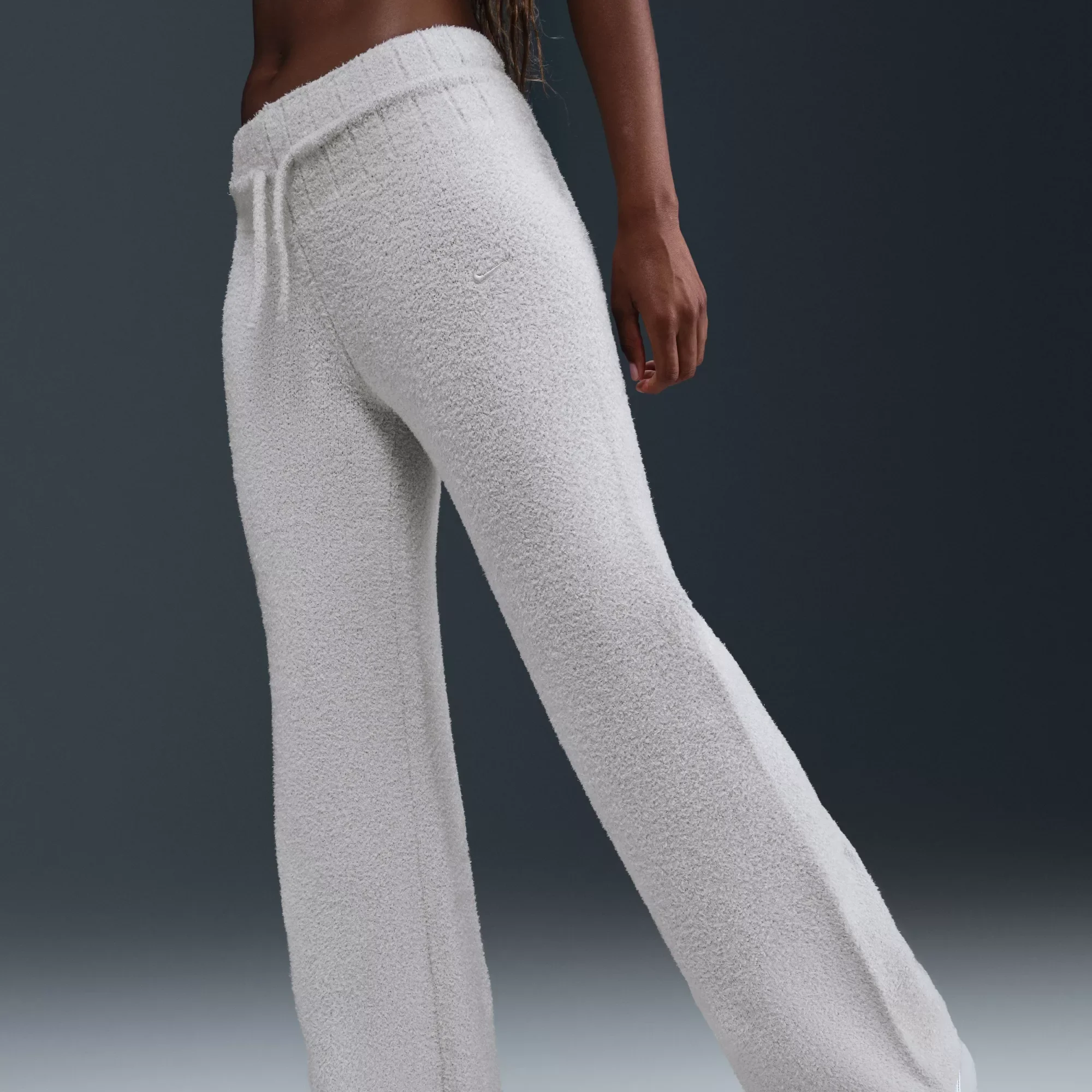 Nike Women's Sportswear Phoenix Cozy Bouclé Slim Knit Pants - 1